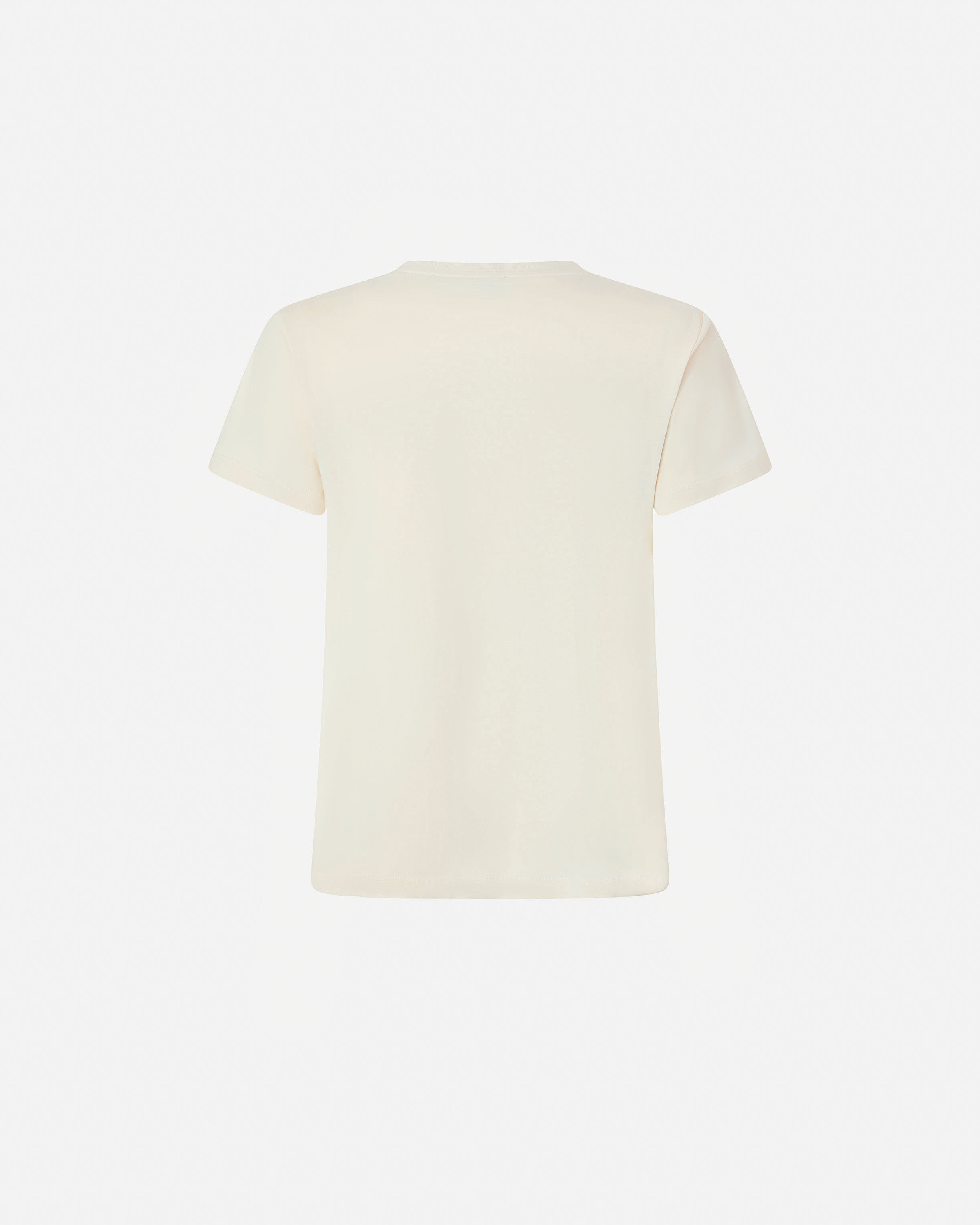T-shirt with crystal-embroidered Love Birds logo PINKO