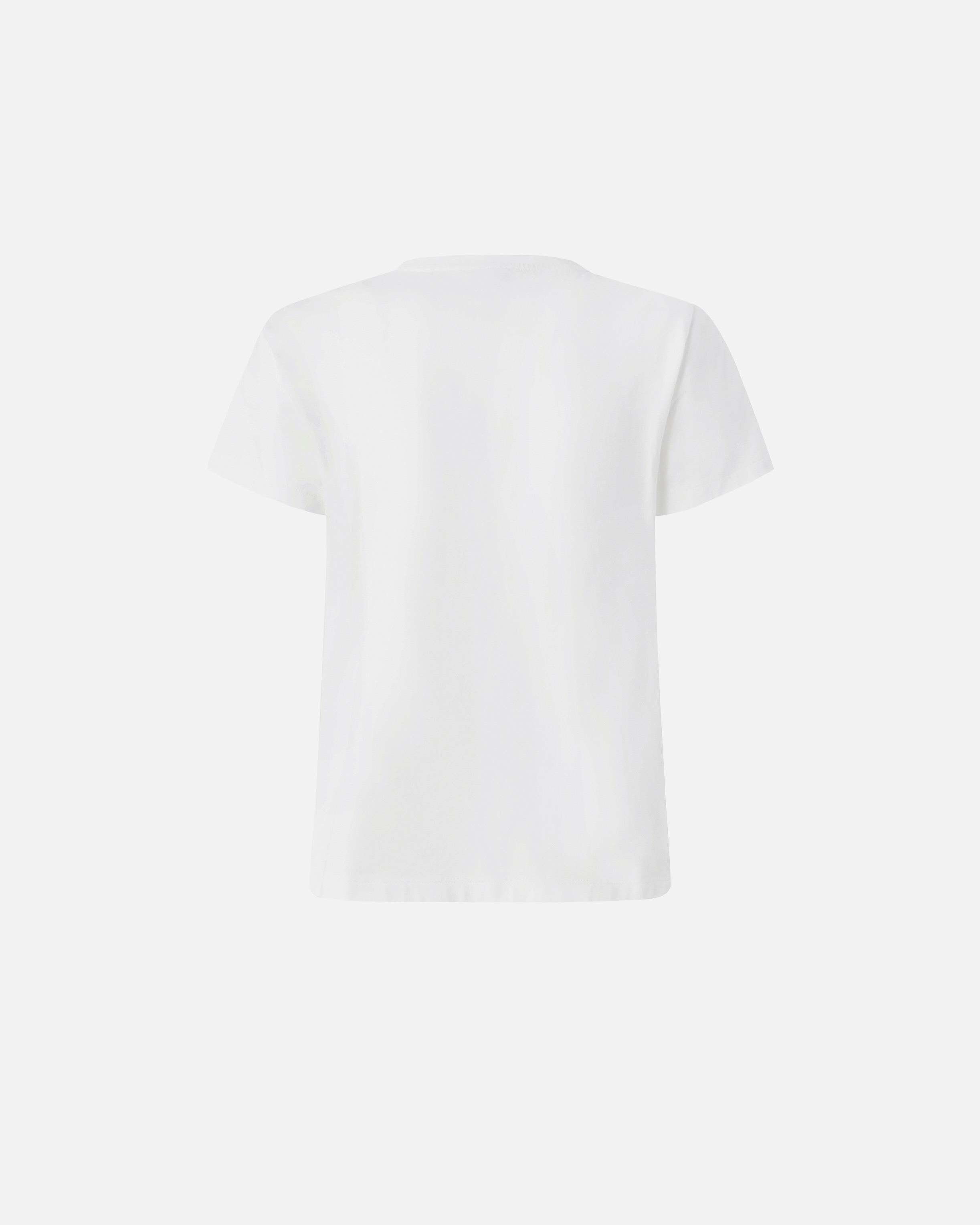Pinko Love Birds Embellished T-shirt In Snow White
