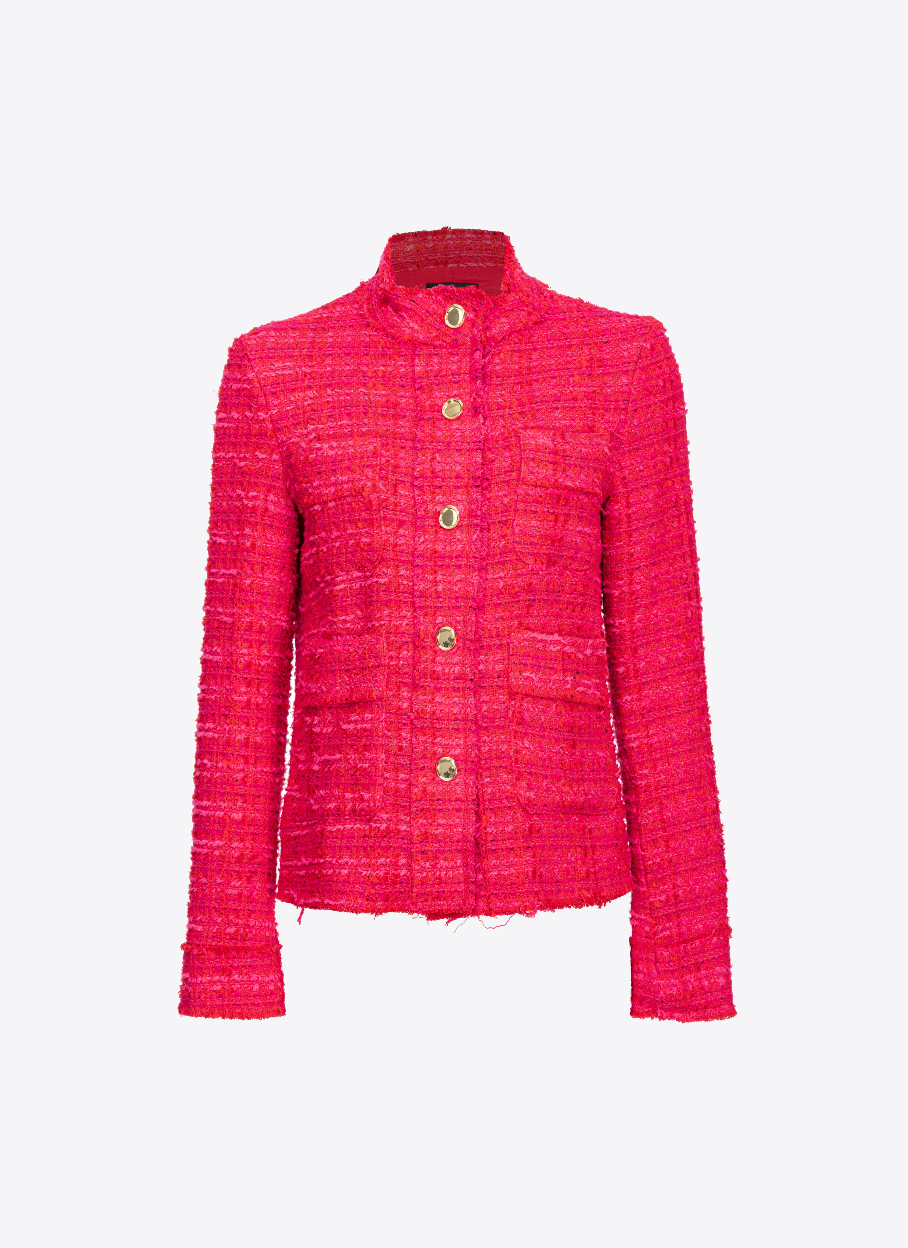 Pinko Tweedjacke gemustert