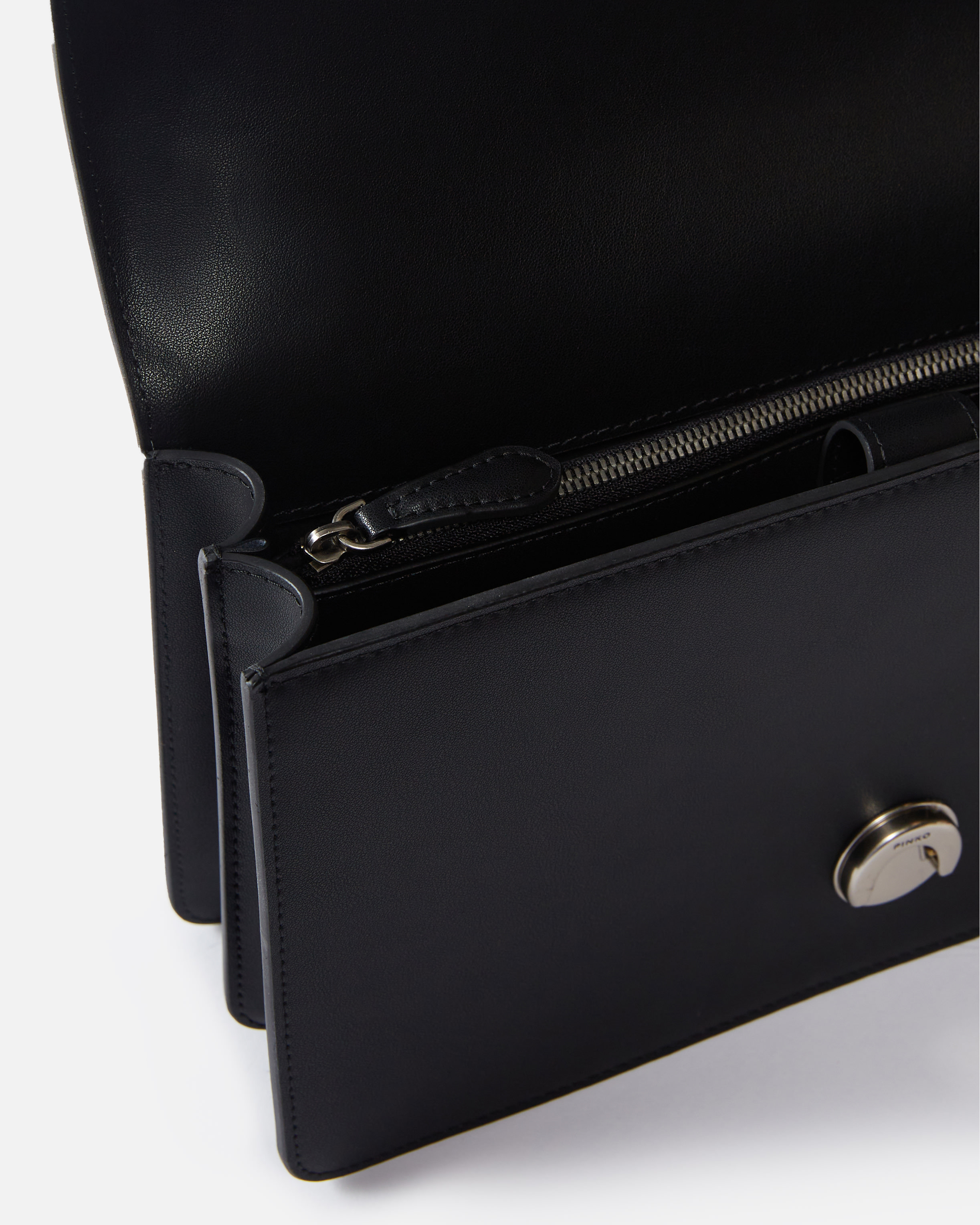 Pinko Classic Love Bag One Simply In Black-old Silver