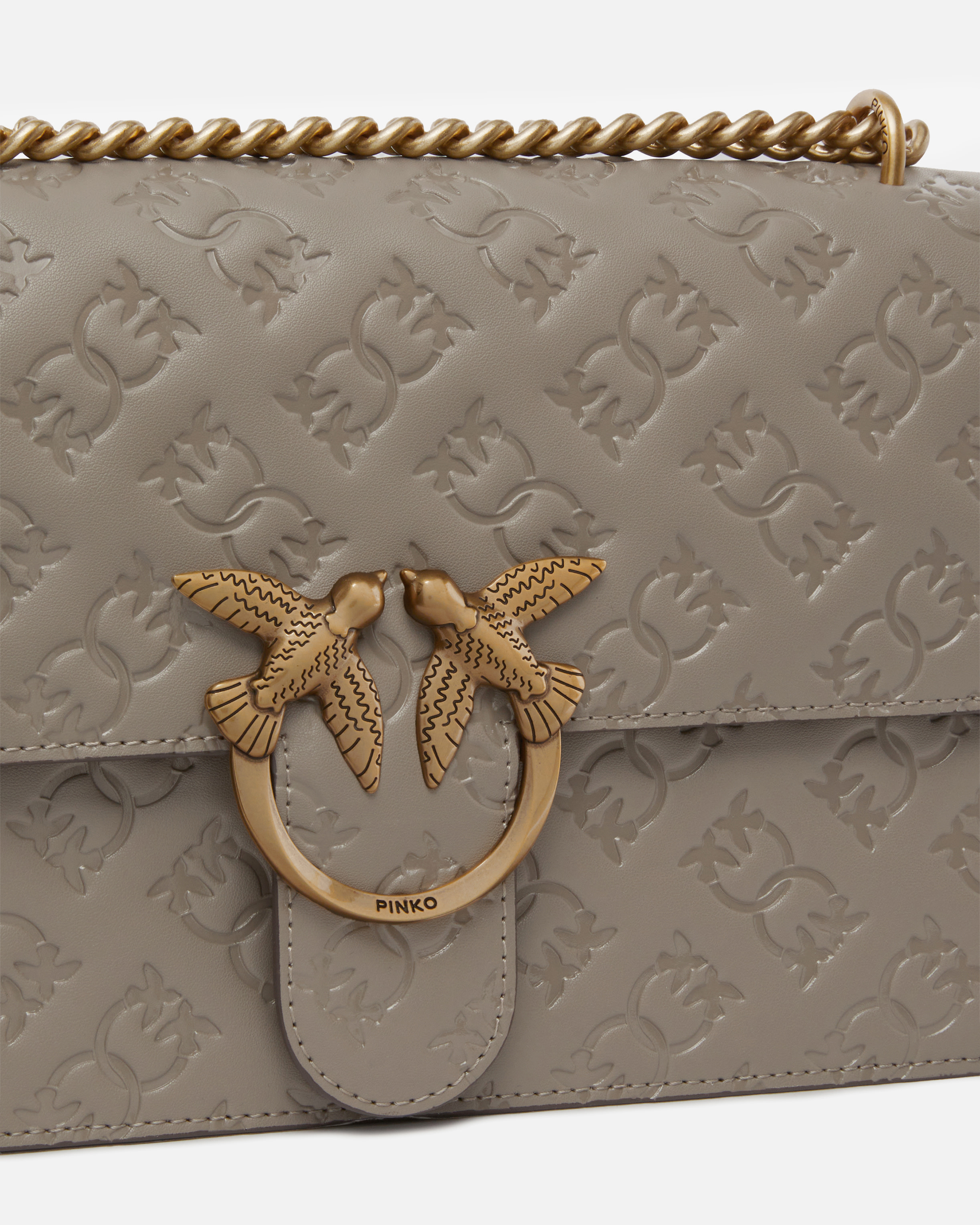 Borsa Love Bag a tracolla in pelle con logo 2