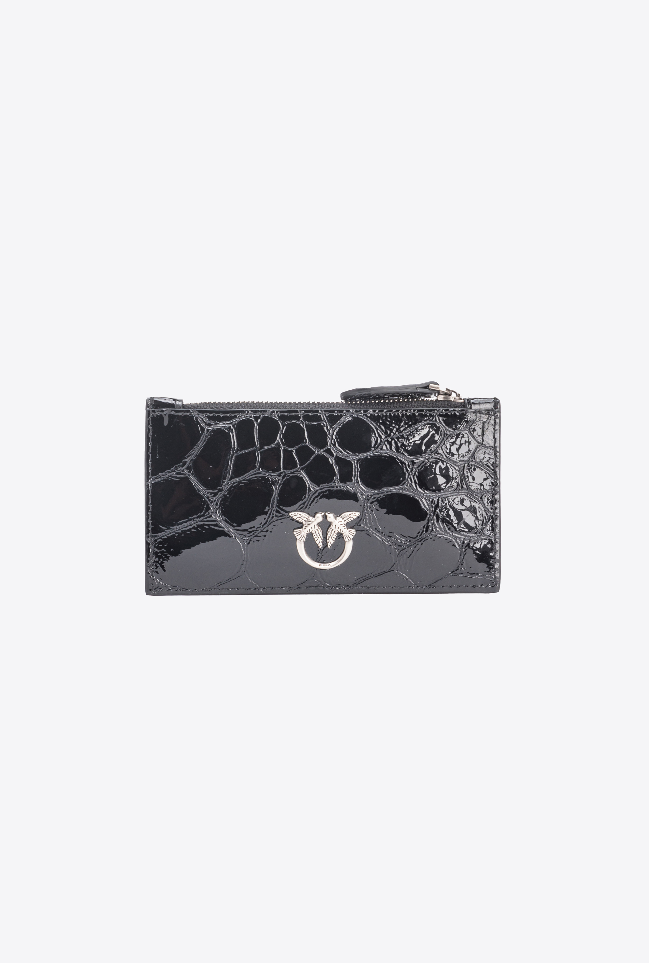 International Wallet No. 104, Black Crocodile Wallet