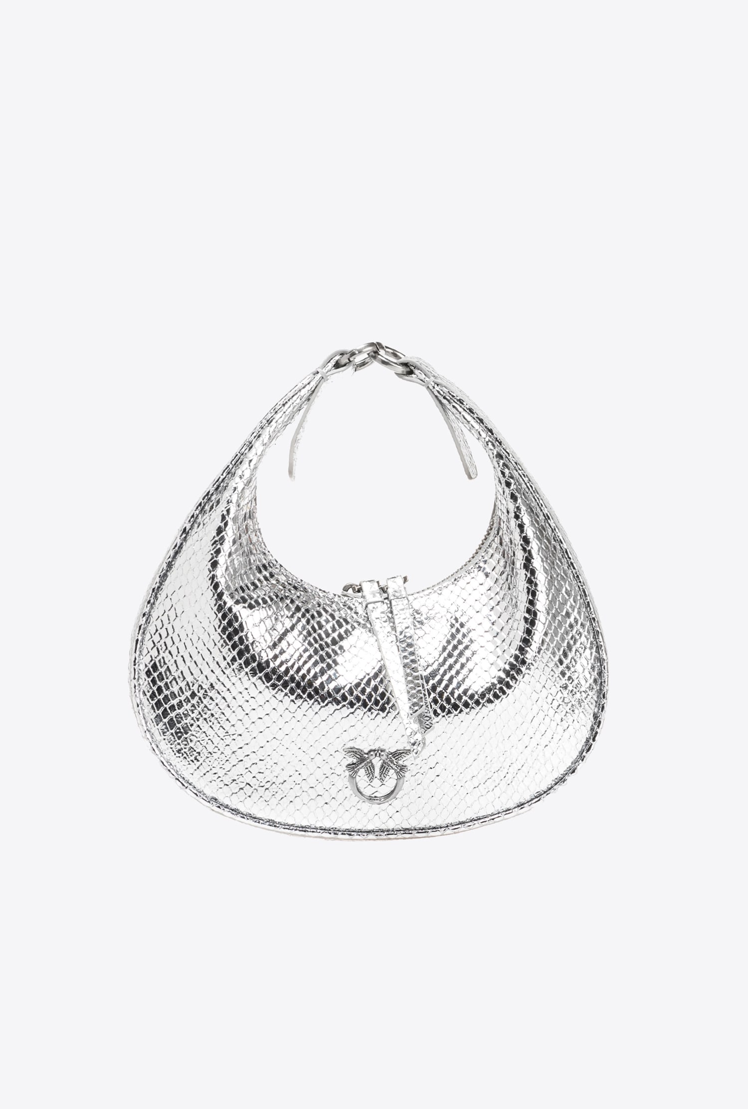 Pinko Hobo Mini Brioche Shoulder Bag