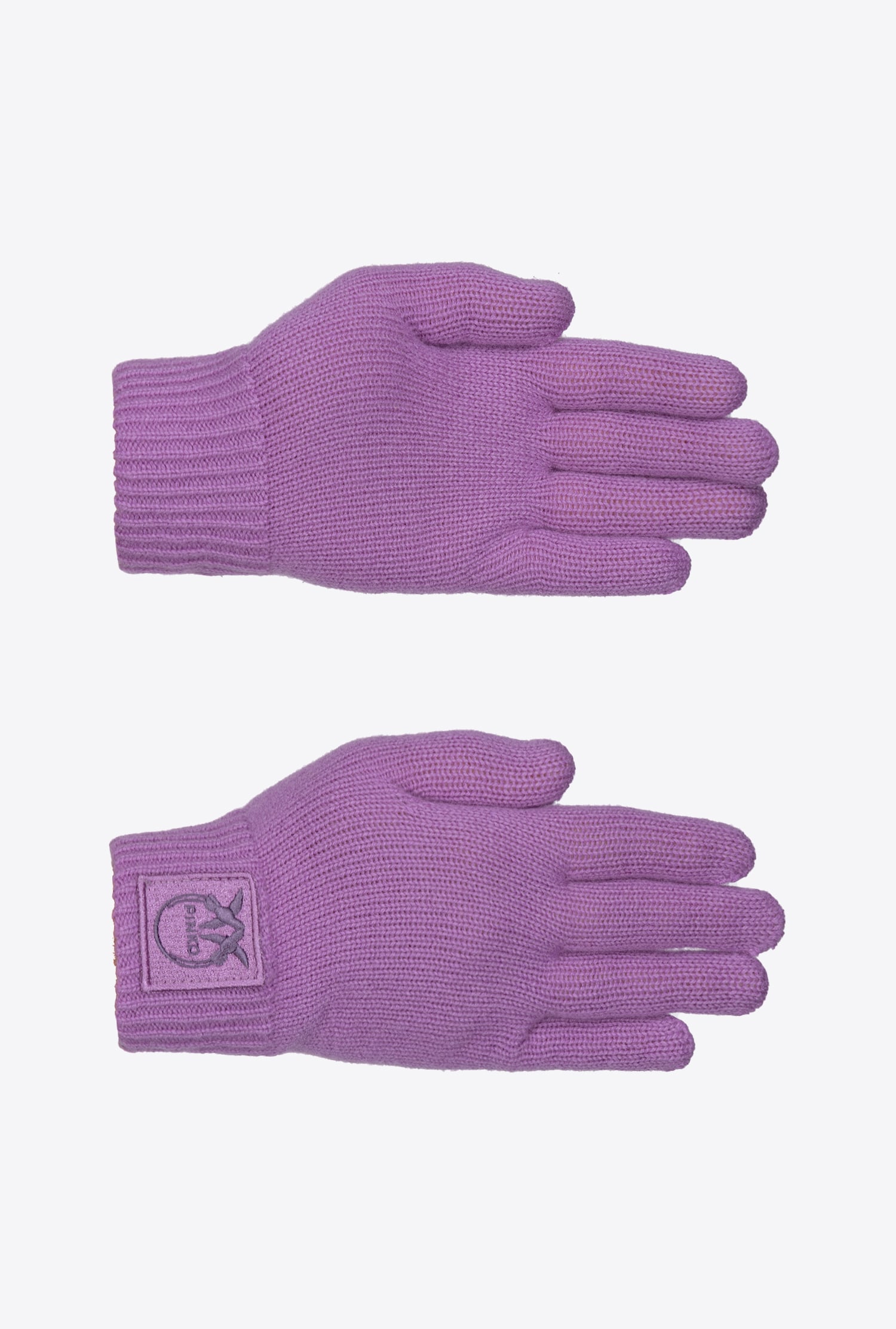 Pinko Cashmere Gloves In Hyacinth