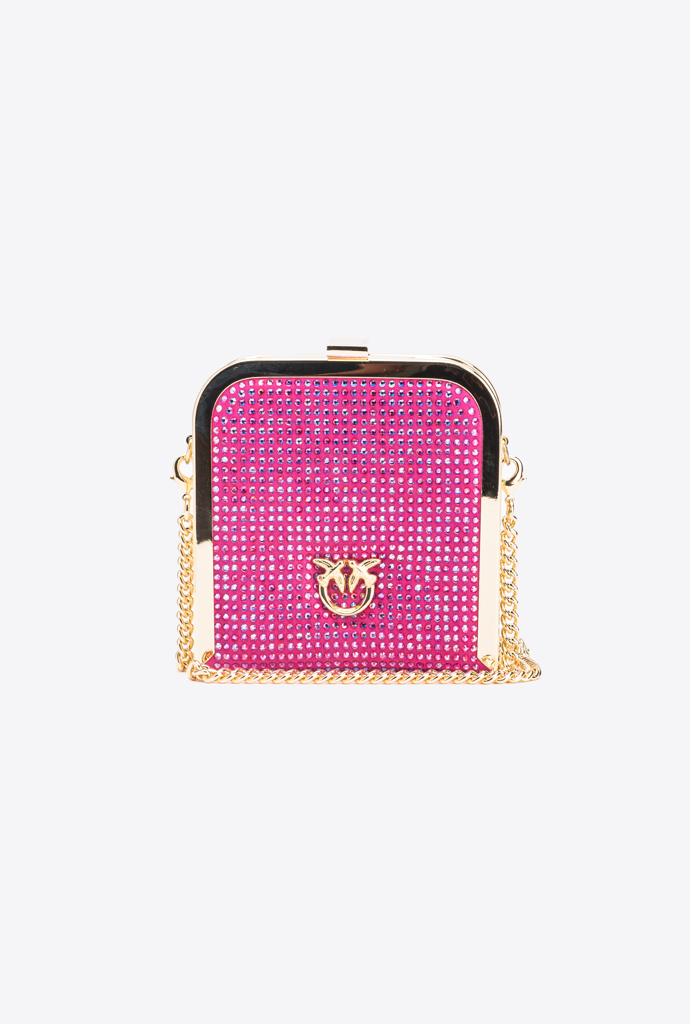 GB Multi-Color Glitter Crossbody Handbag