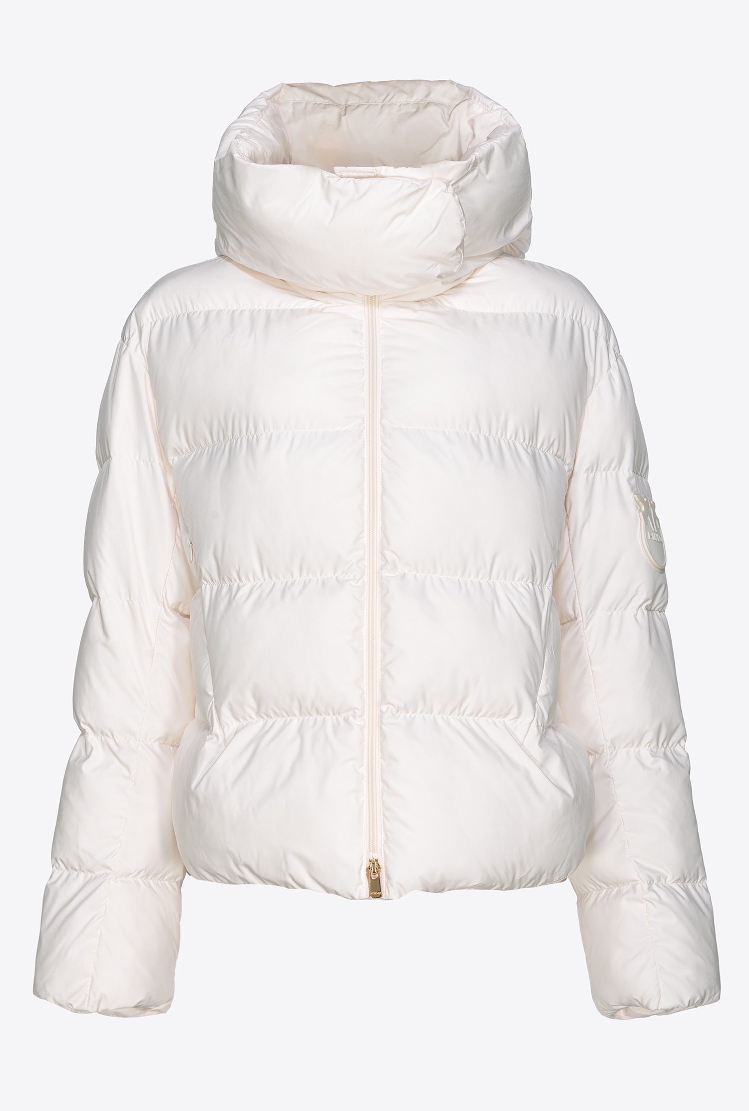 Technical canvas jacket with hood PINKO → Shop Online