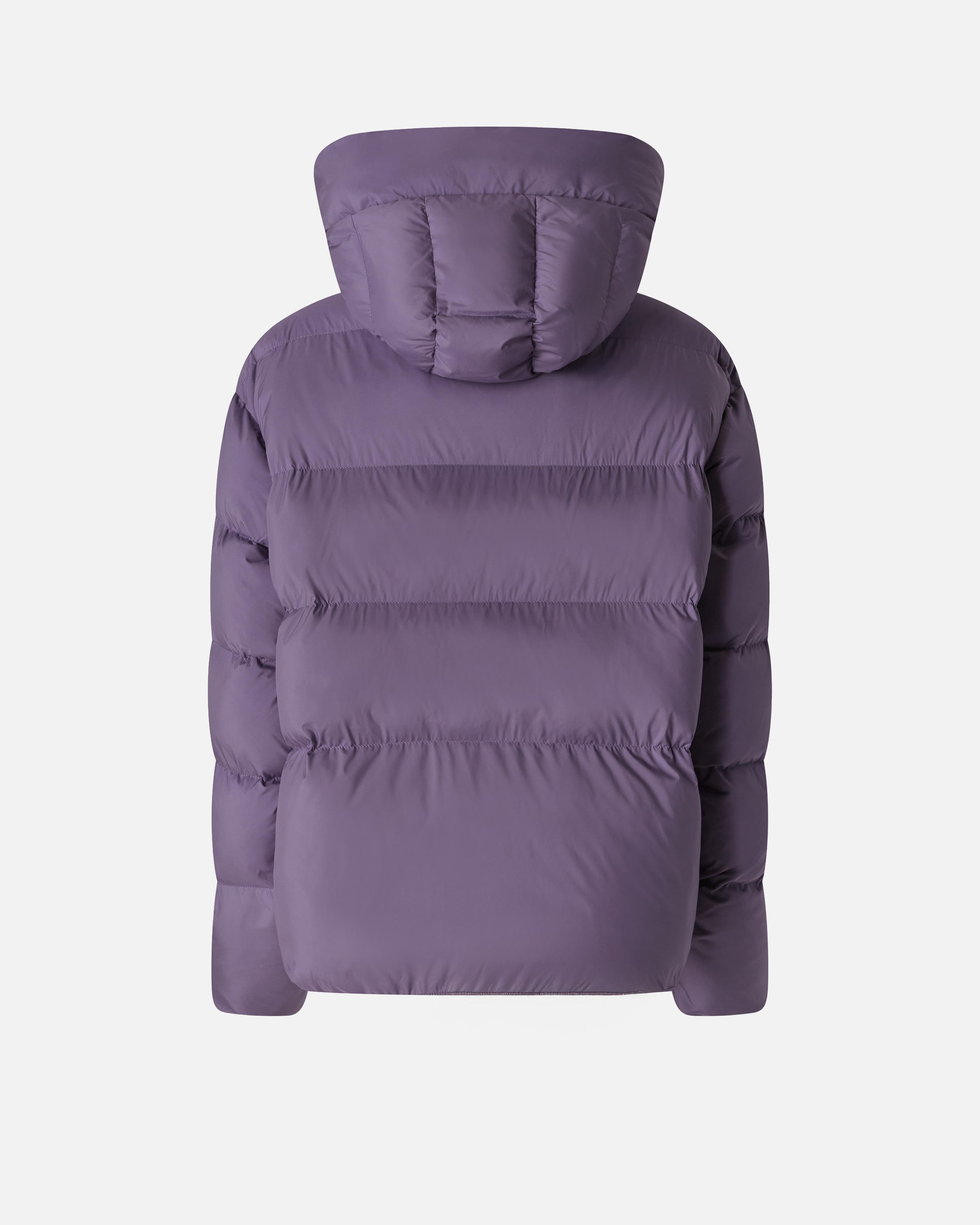 Pinko Technical Canvas Jacket With Hood In Purple