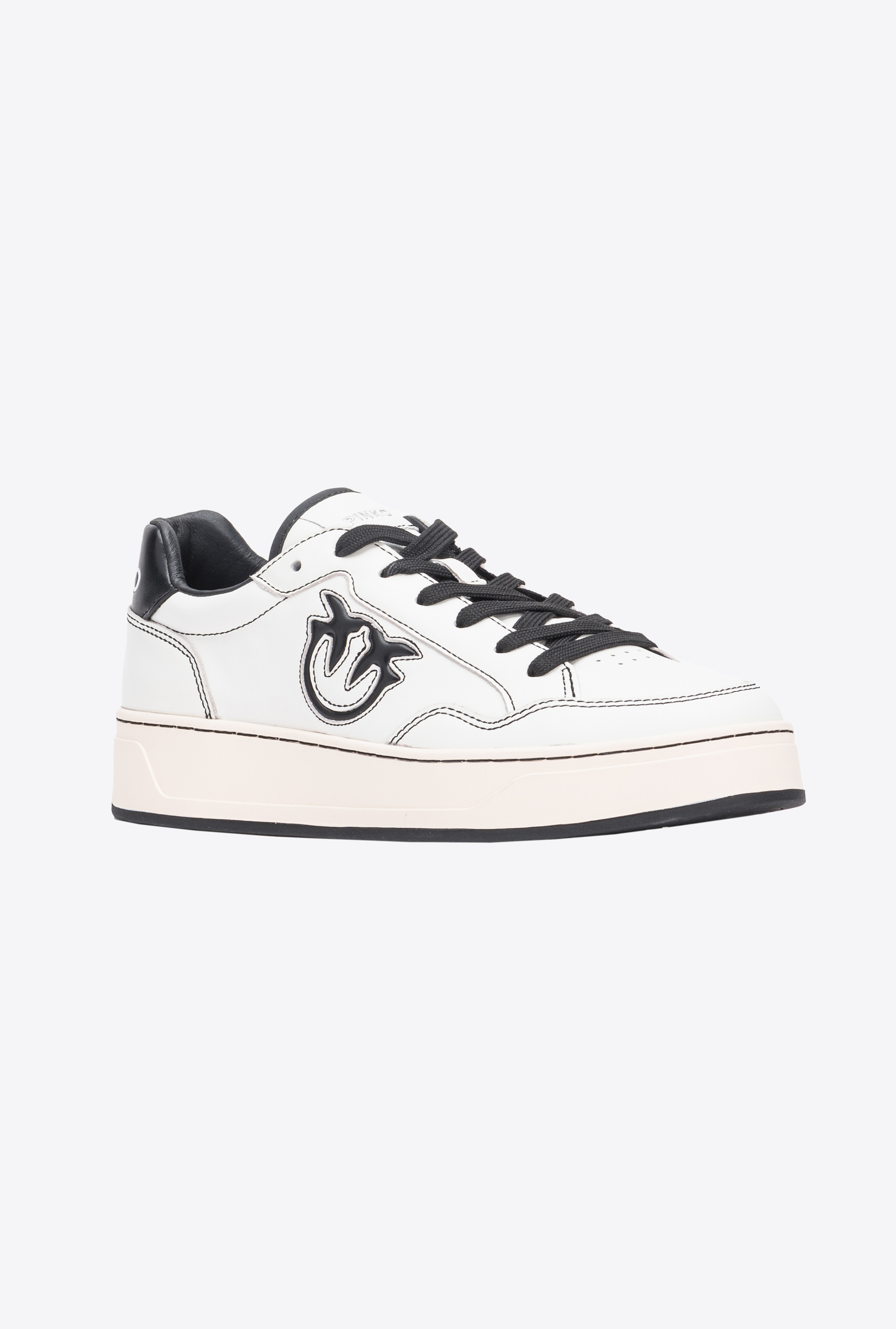 Basketball sneakers with logo PINKO Shop Online
