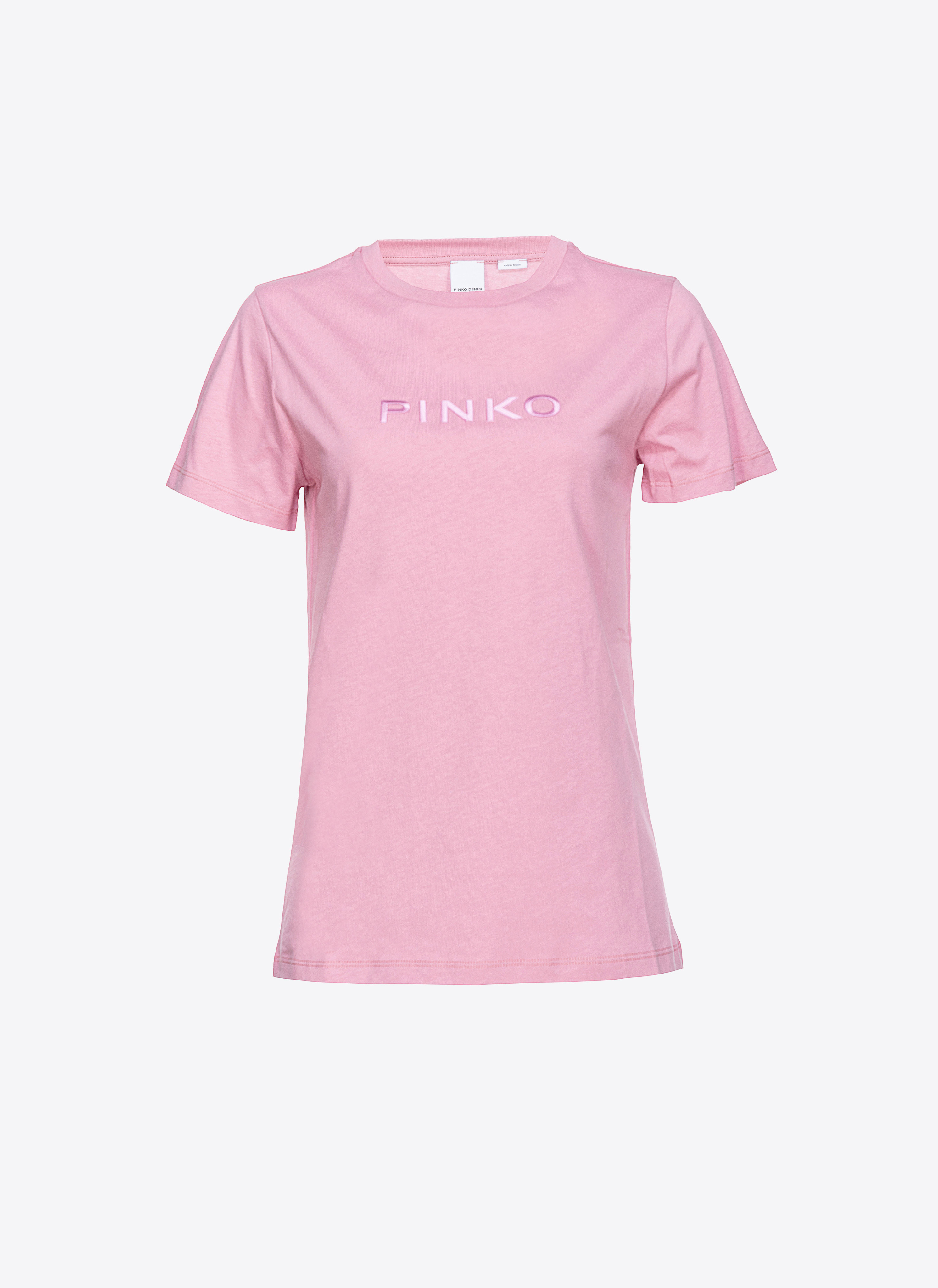 Pinko T-Shirt Logostickerei PINKO