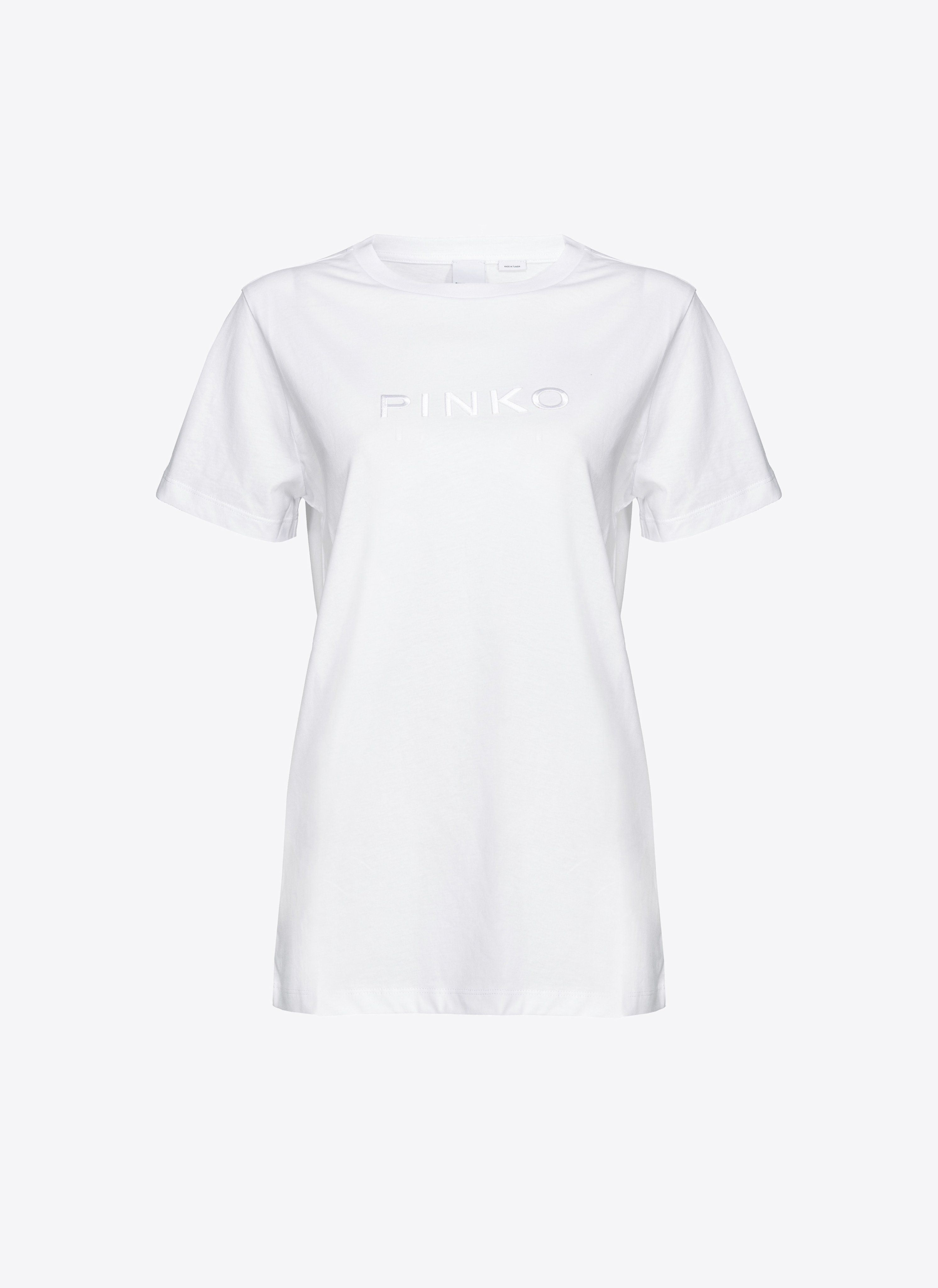 Pinko T-Shirt Logostickerei PINKO