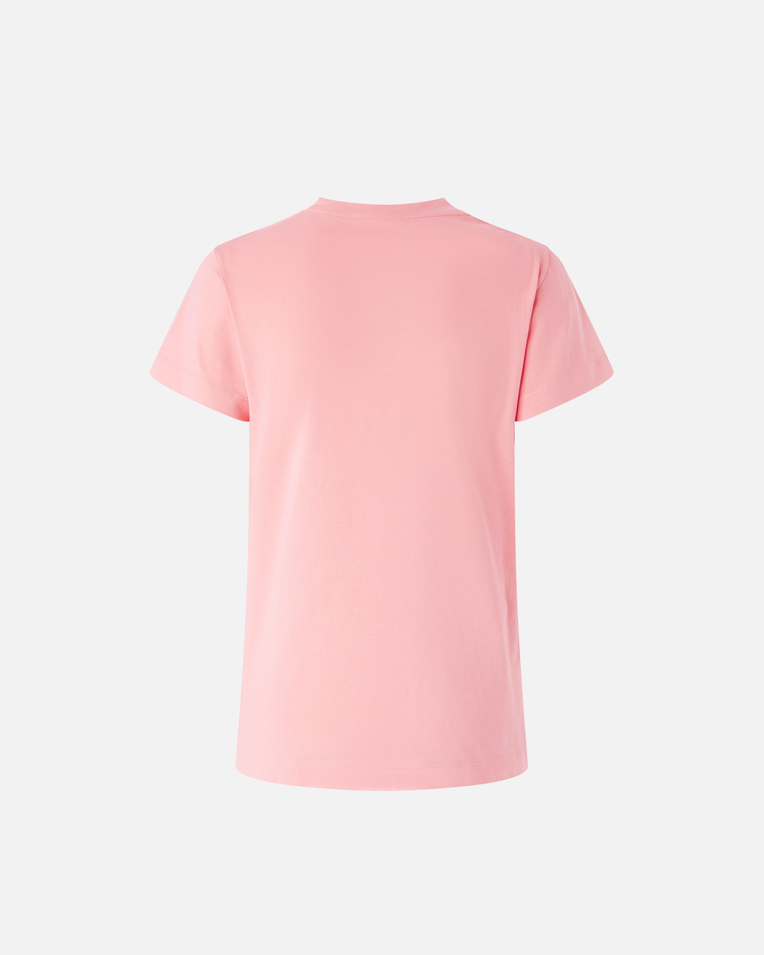 Pinko Logo And Birds T-shirt In Sunny Coral