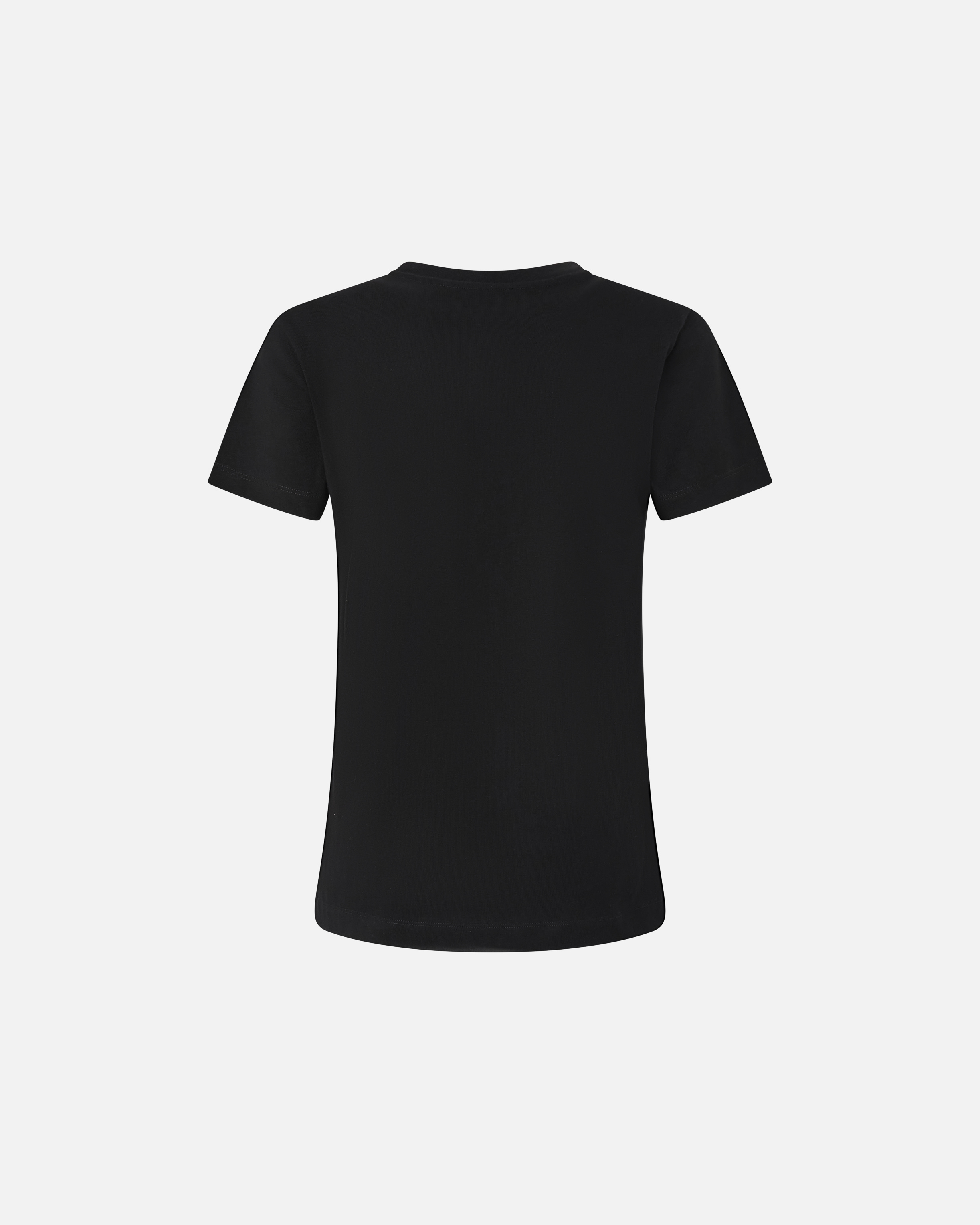 Pinko Bussolotto T-shirt Jersey In Limo Black