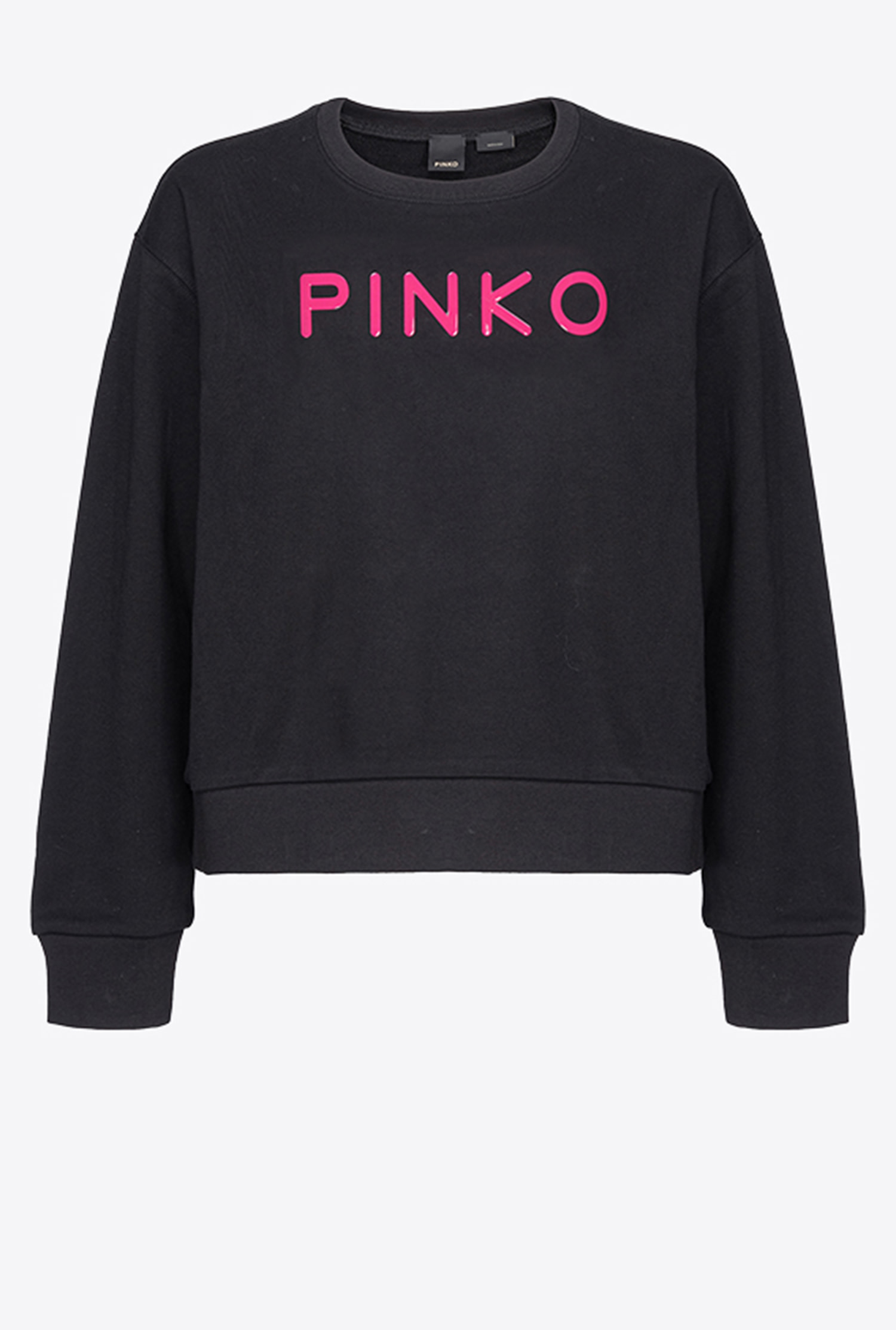 PINKO-print sweatshirt - Limo black