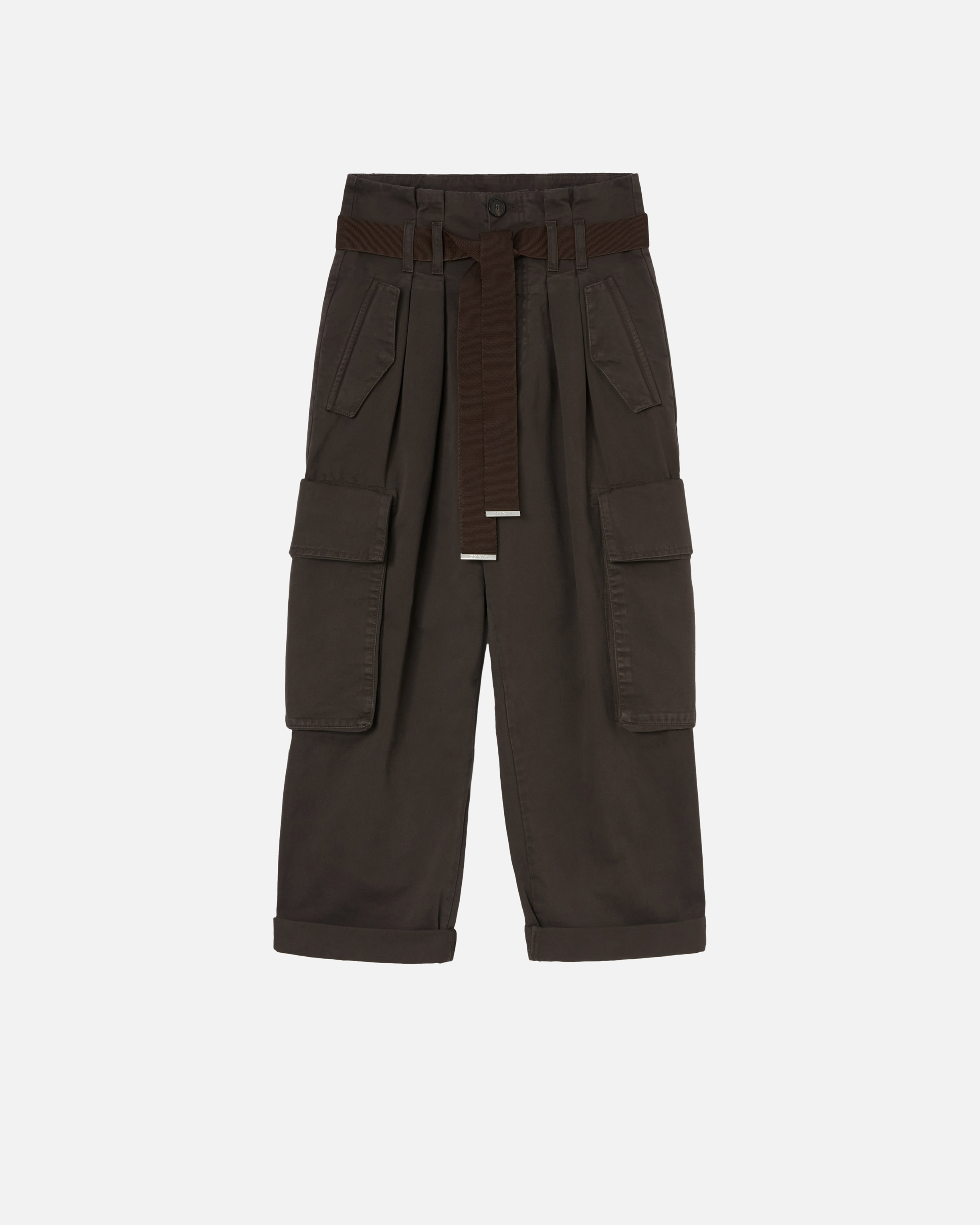 Pinko Oversize-Cargohose mit Gürtel