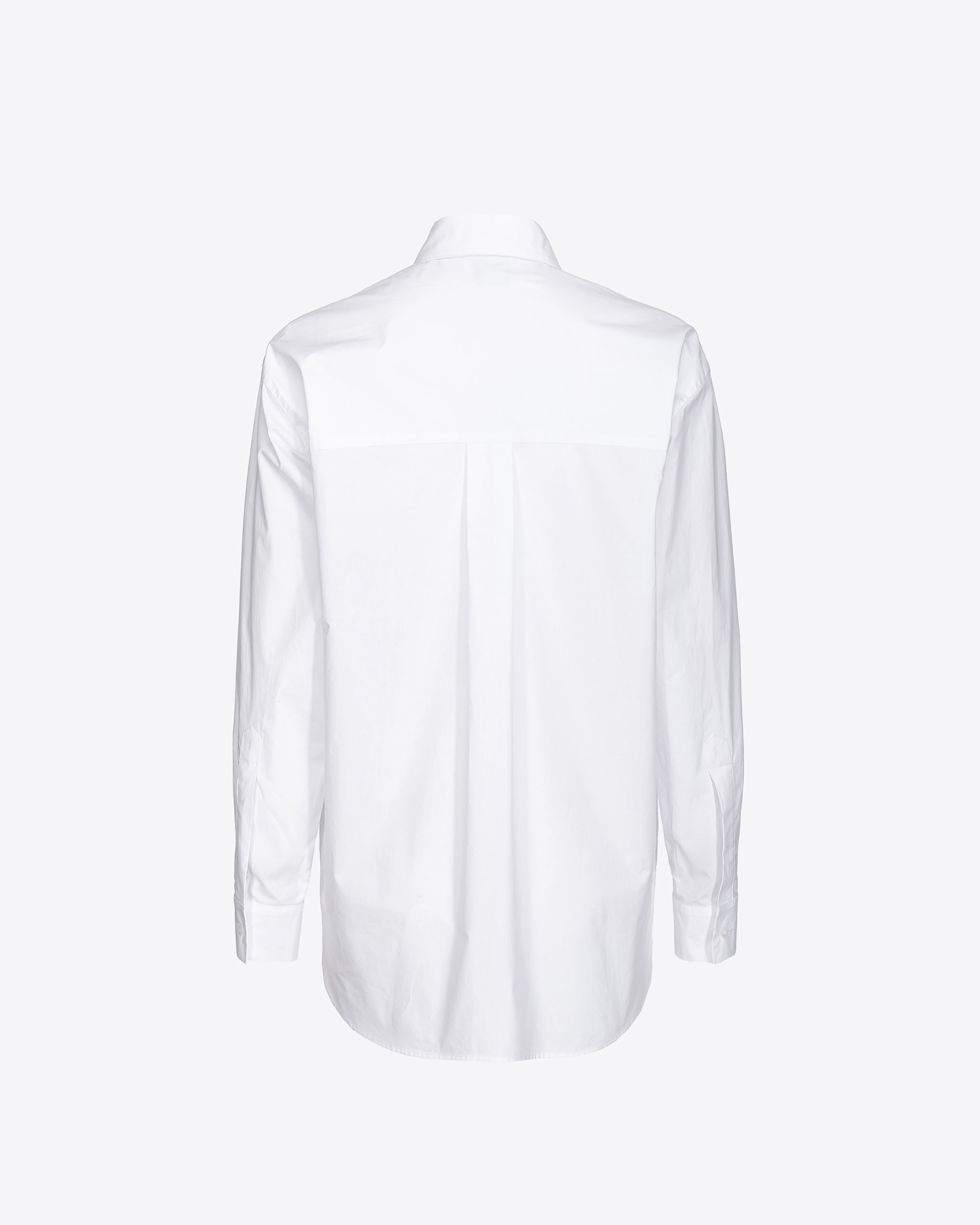 Shop Pinko Poplin Shirt In Bright White