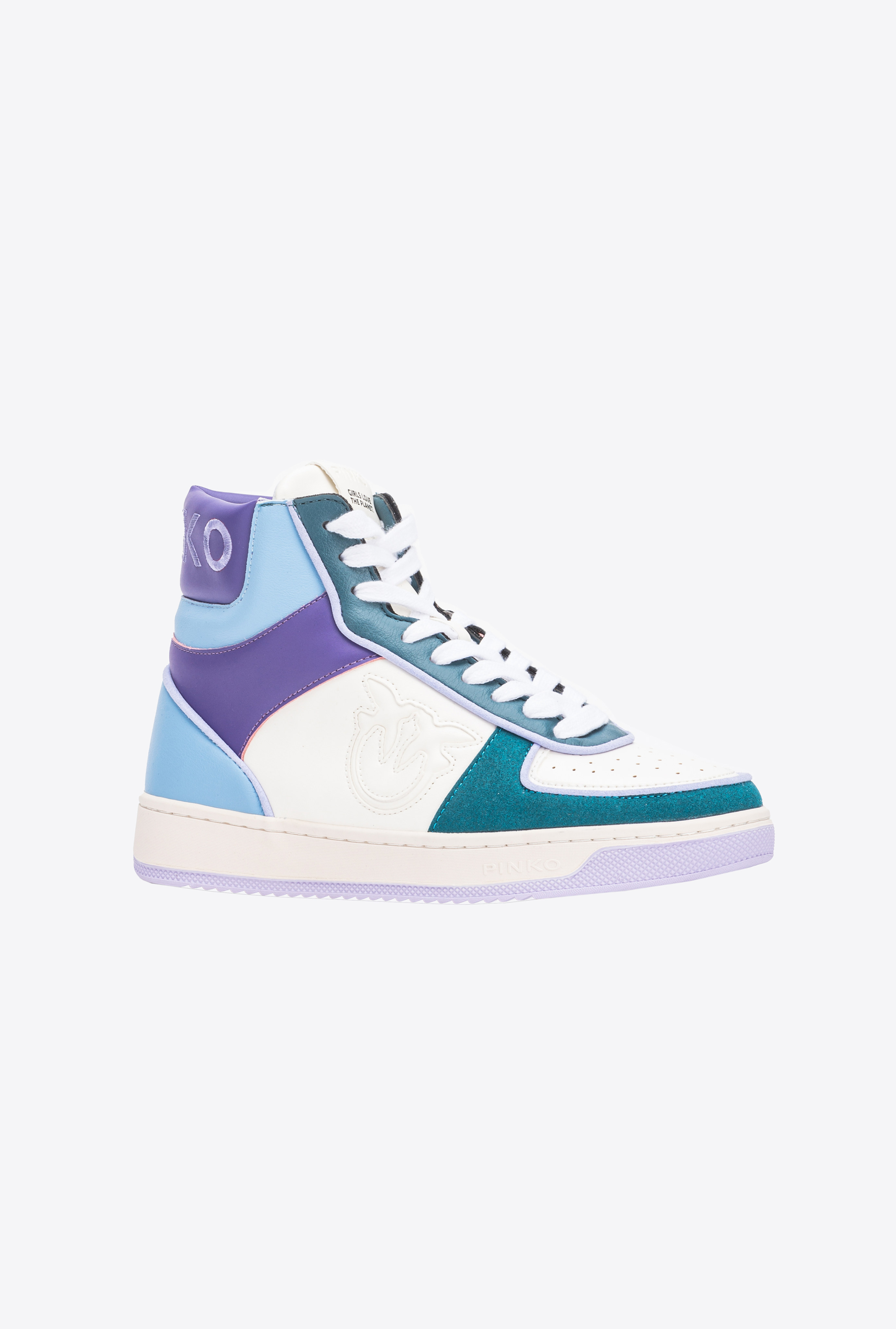 PINKO High-Top Basketball Sneakers