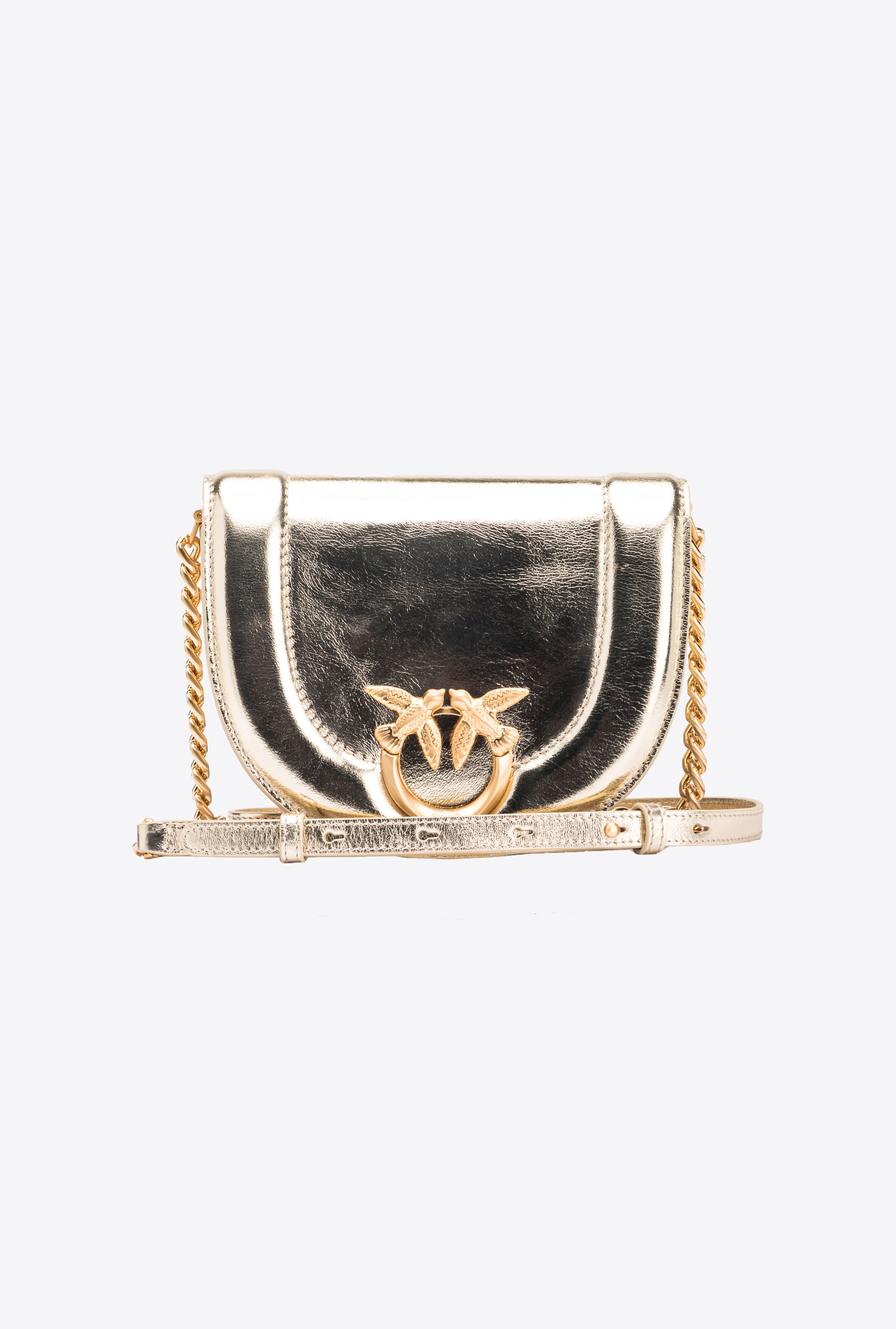 PINKO Small Click Round Love Crossbody Bag - Farfetch