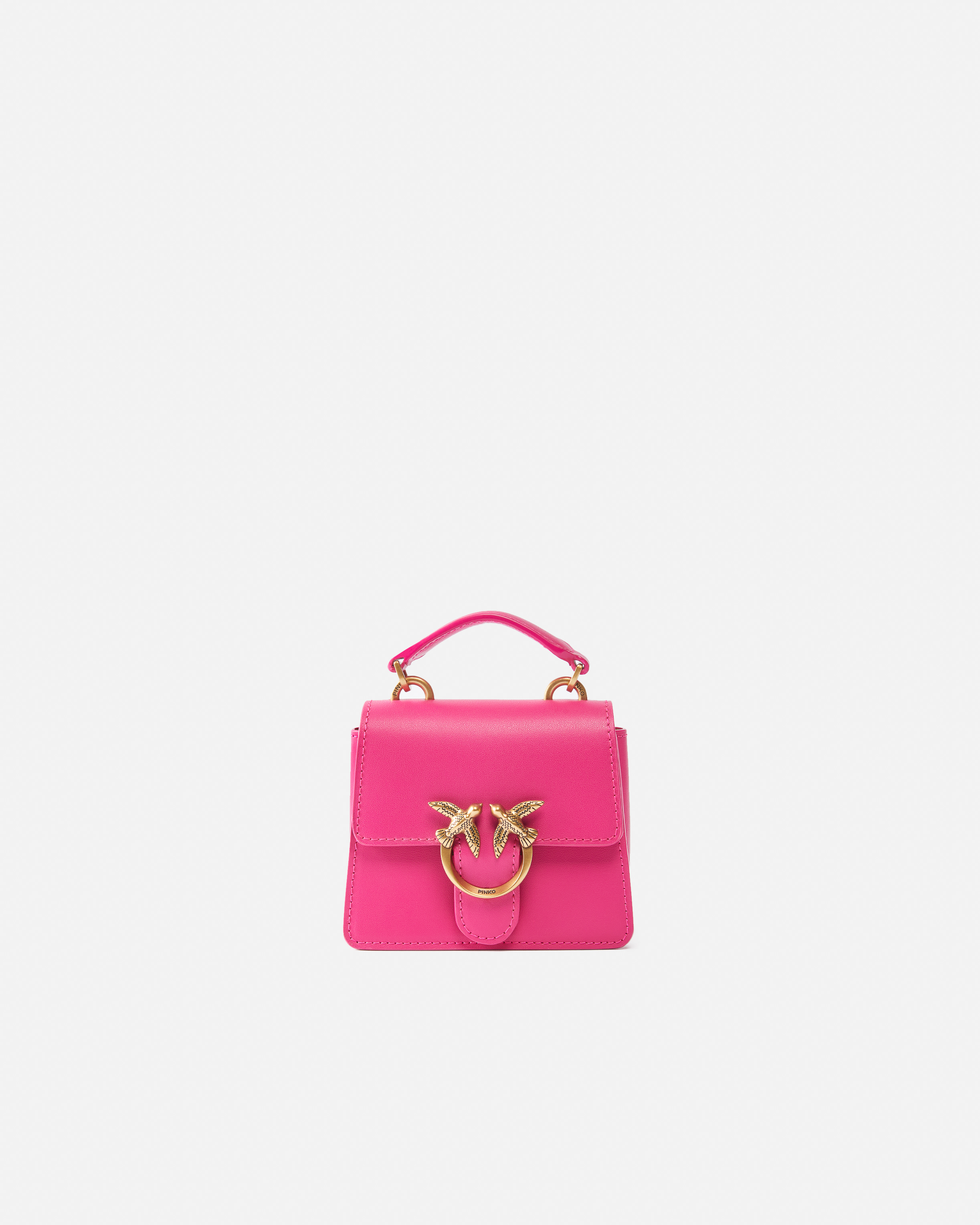 Pinko Micro Love Bag One Top Handle Light