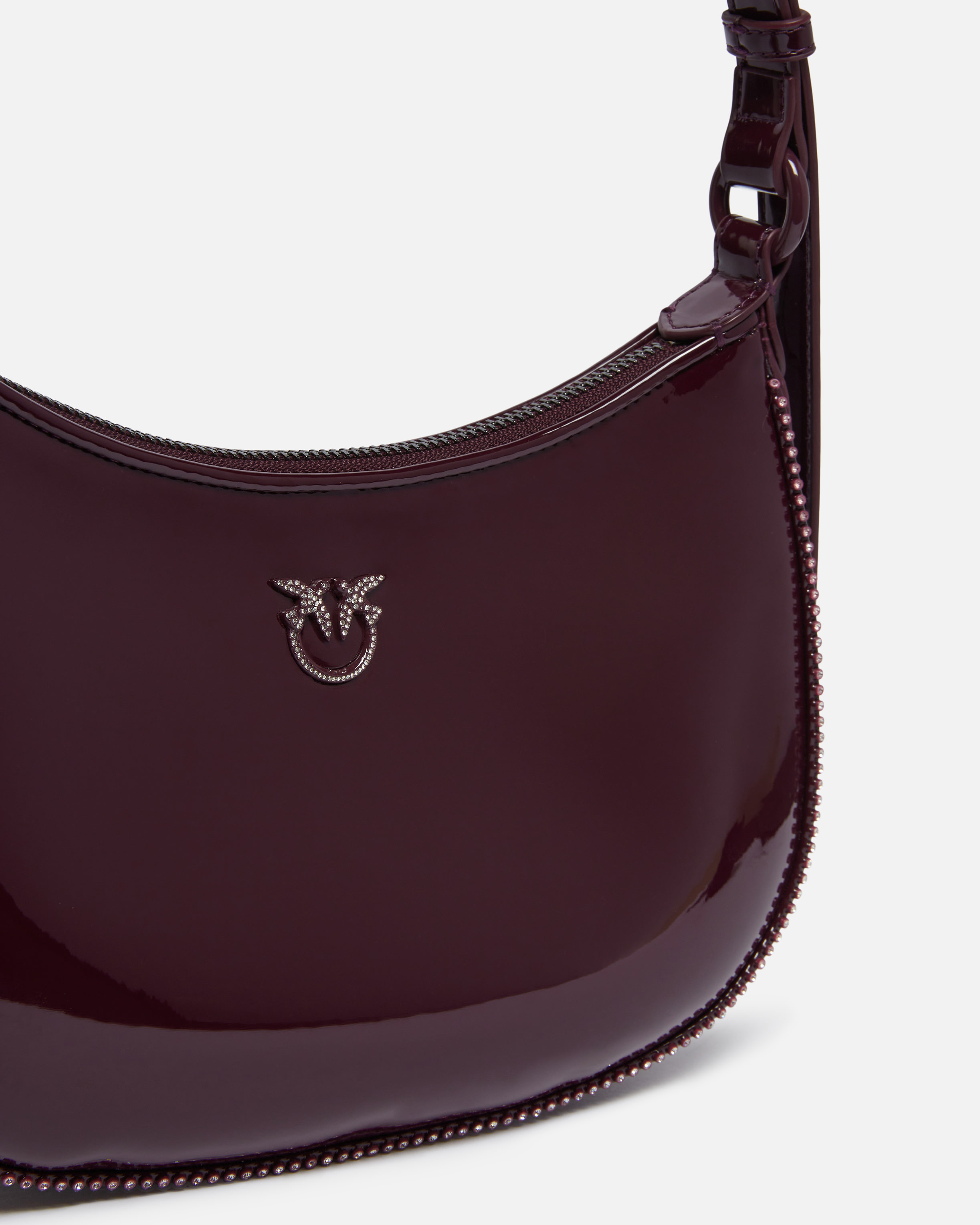 ショルダーバッグ・ポシェット PINKO FW24 'Half Moon Mini' shoulder bag (102790A20G Z99B) Mini Love Bag Half Moon Simply PINKO → Shop Online