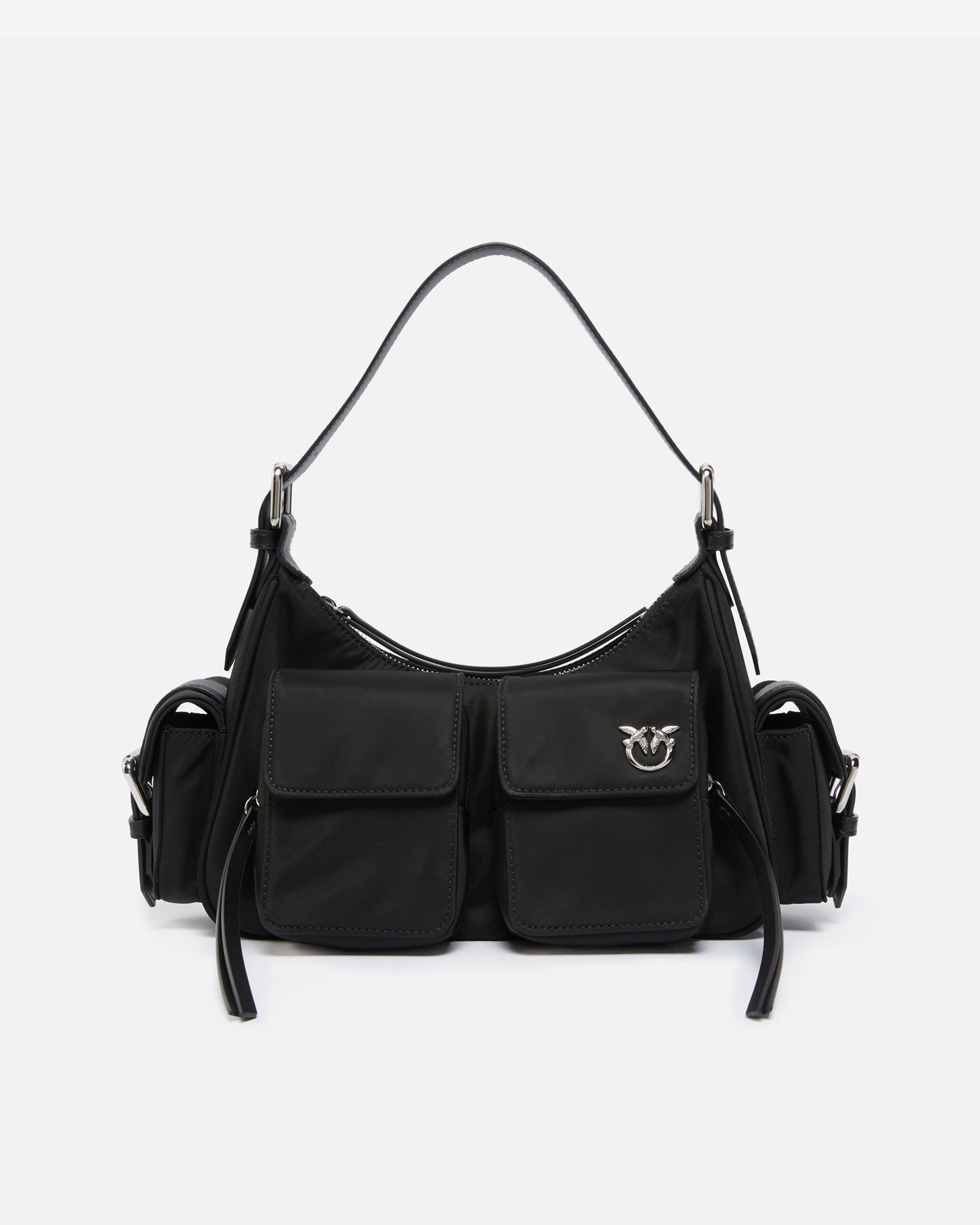 Cargo Bag in recycled technical fabric PINKO → Shop Online Cargo Bag in recycled technical fabric PINKO → Shop Online