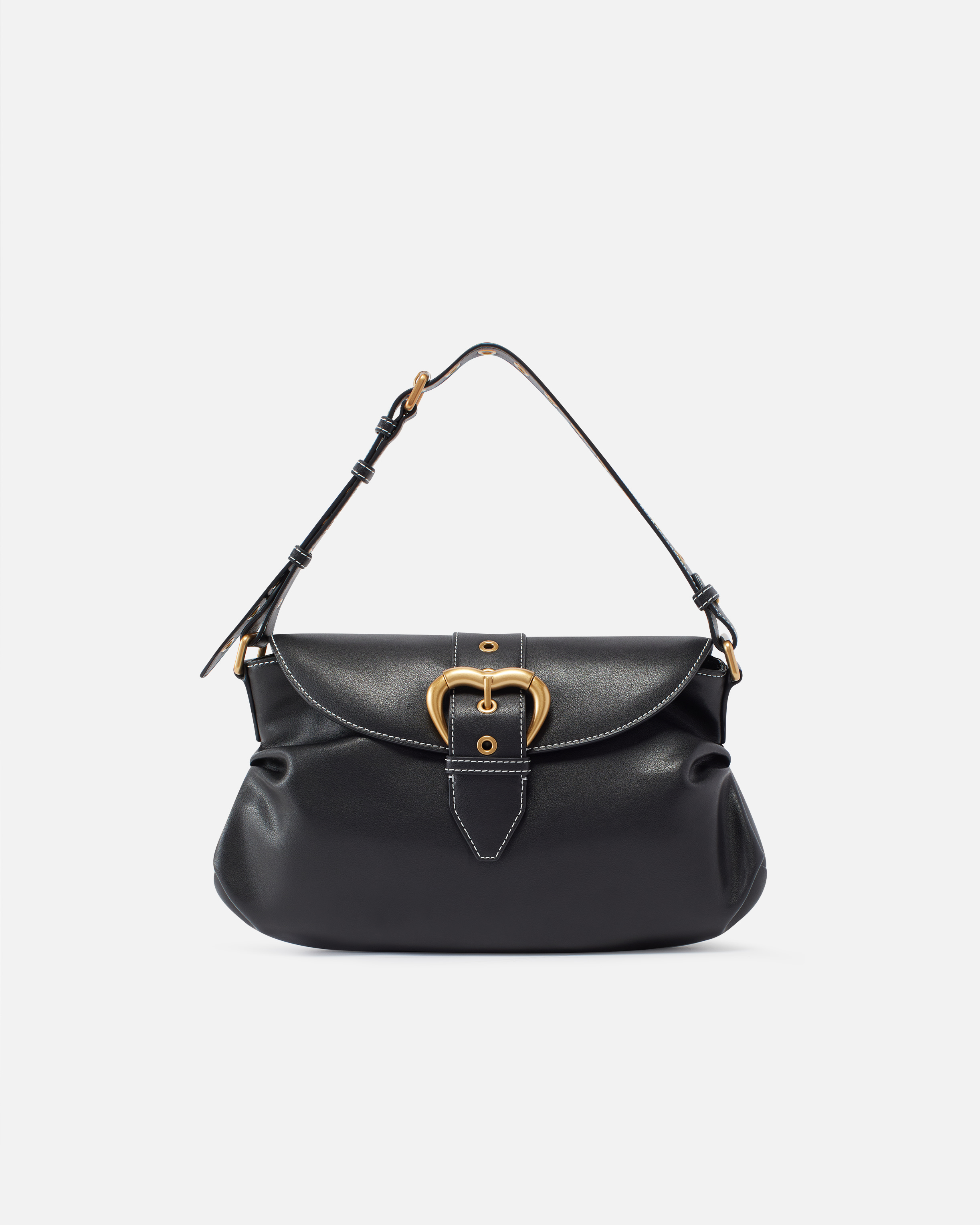 Pinko Jolene Schultertasche mit herzförmiger Schließe