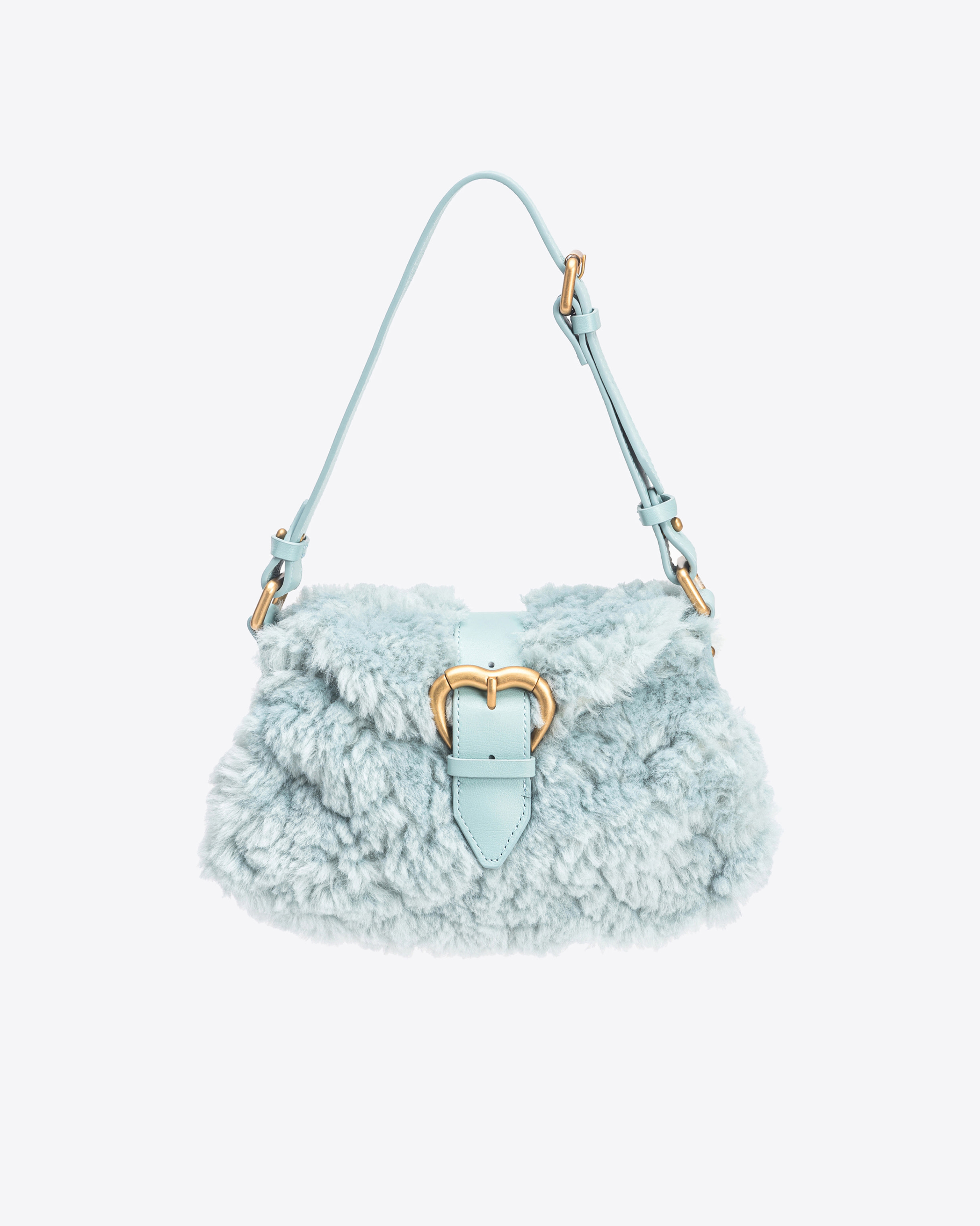 Pinko Mini Jolene Bag Kunstfell