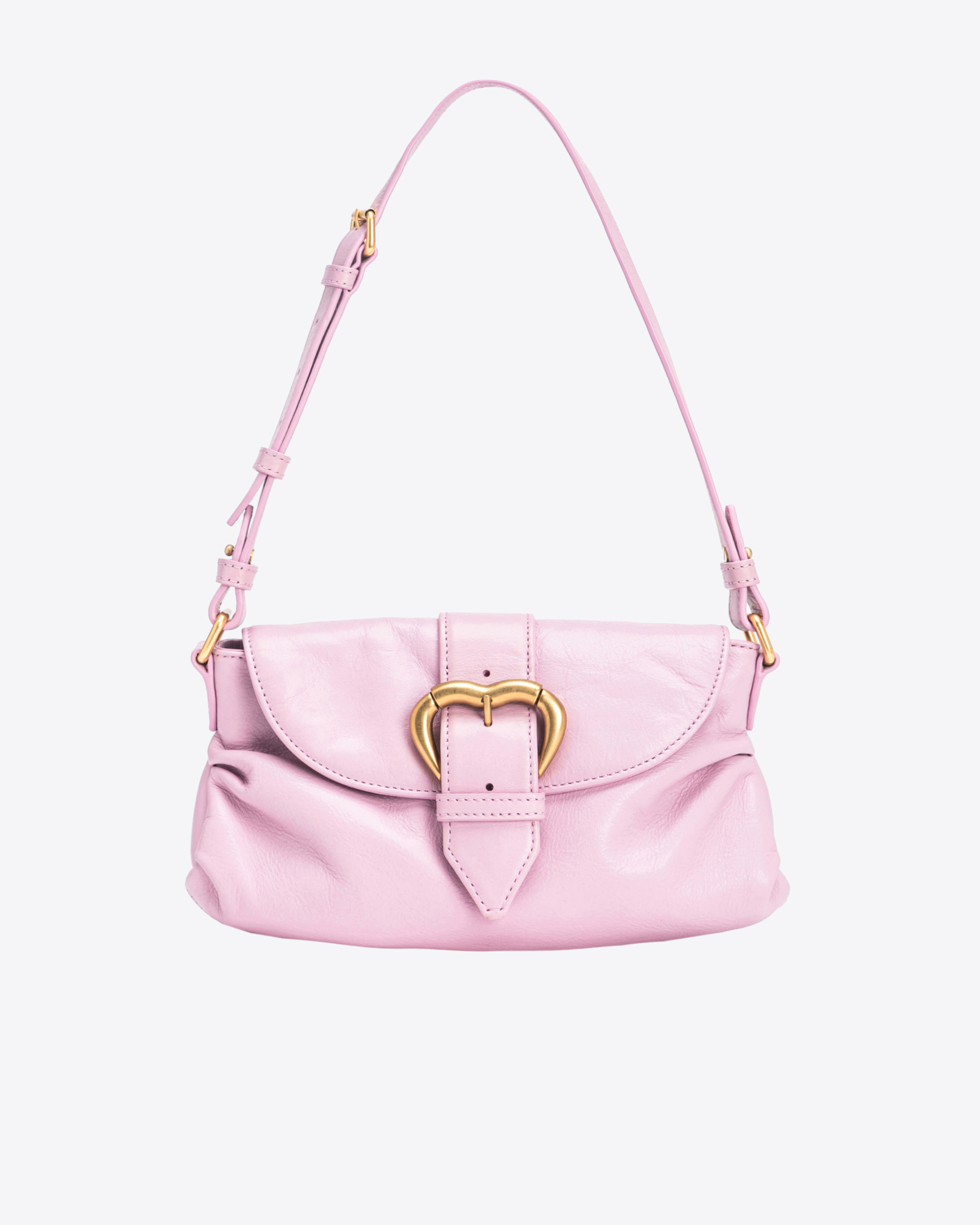 Pinko Mini Jolene Bag Schultertasche aus Leder