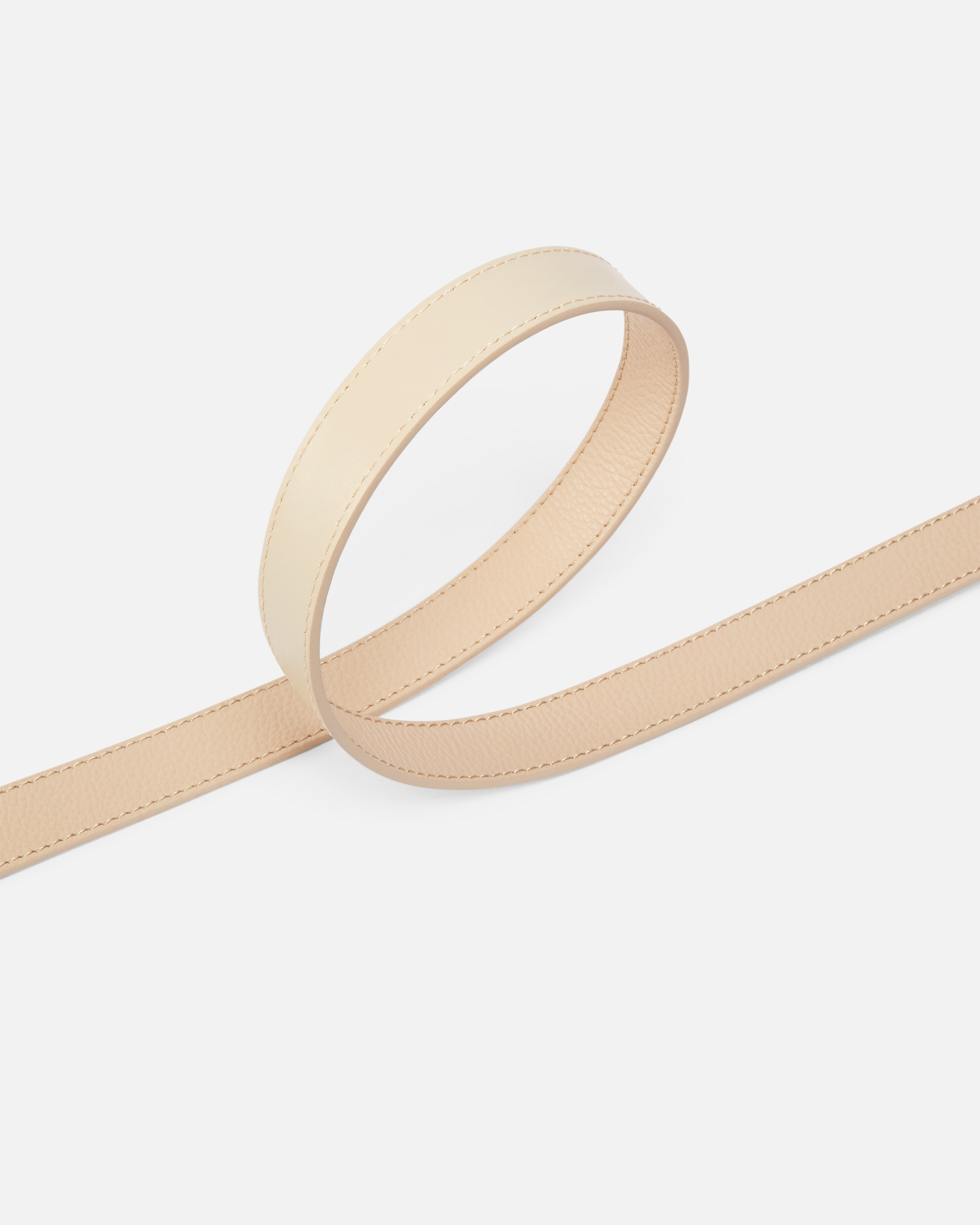 Pinko Ceinture En Cuir Foulonné Avec Détail Love Birds 2,5 Cm In Beige-gris Fumée-or Antique
