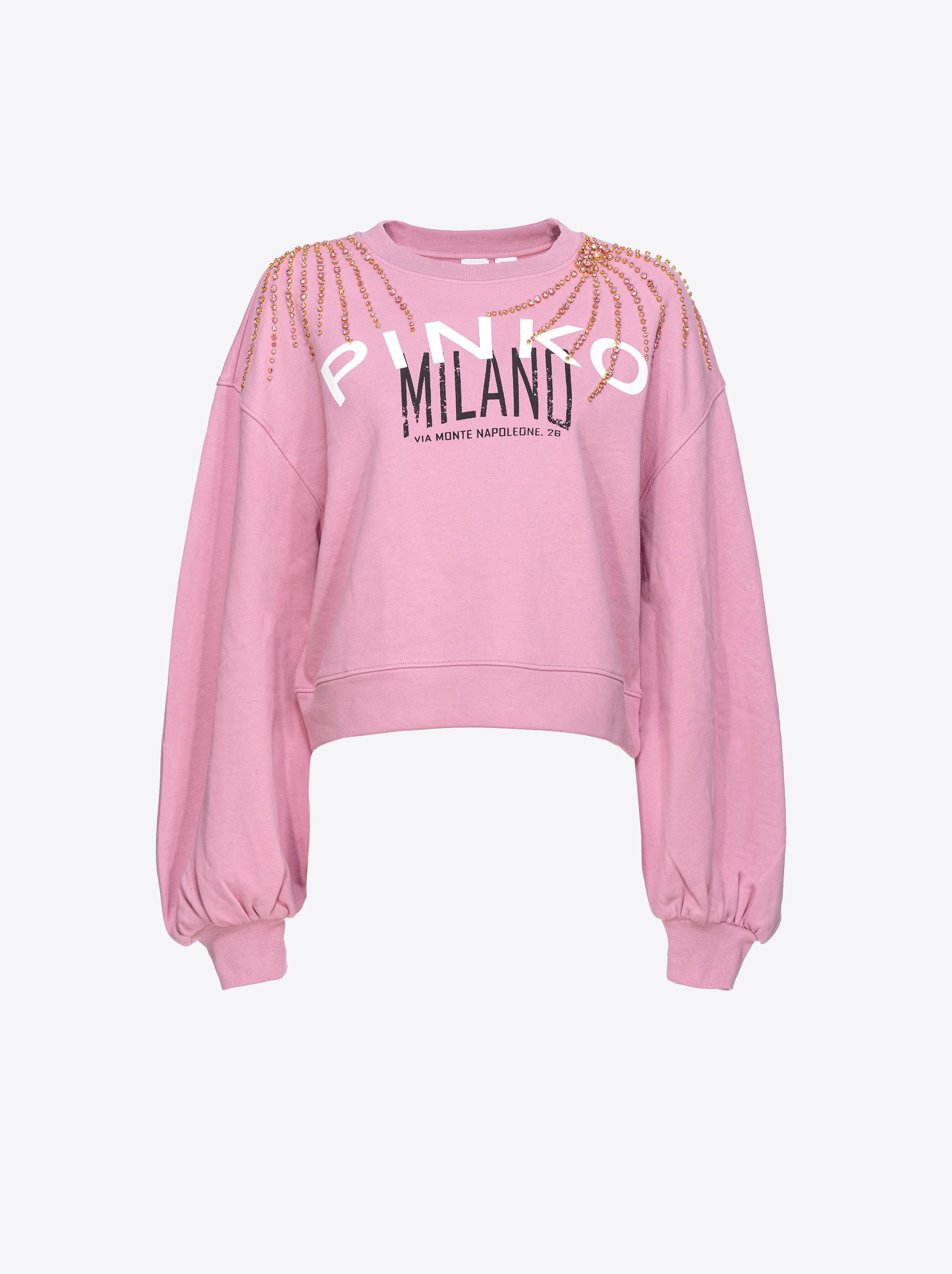 Pinko Sweat-shirt  Cities In Orchid Smoke