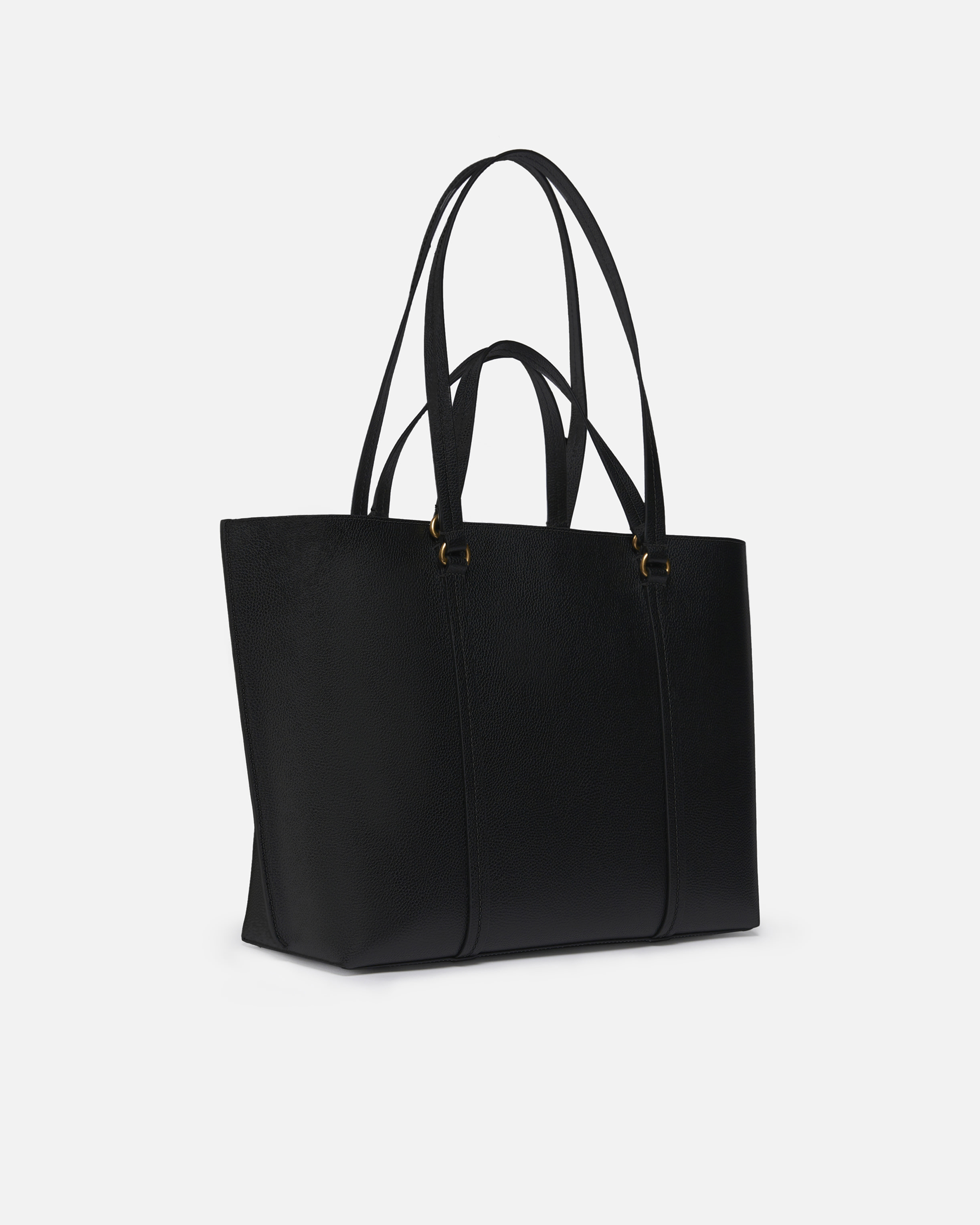 PINKO 102832A1LFZ99Q 関税送料込 Tumbled leather shopping bag with shoulder strap PINKO