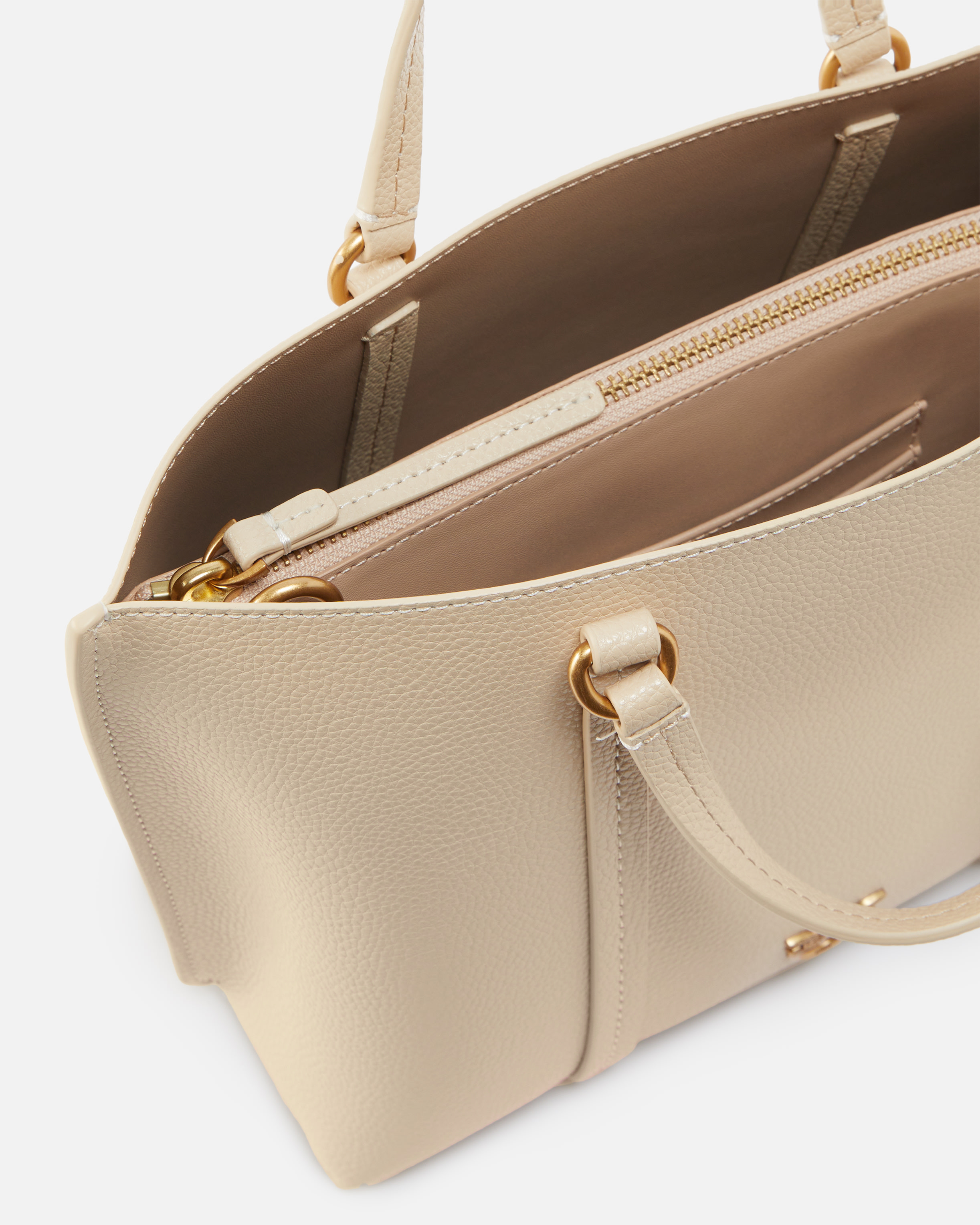 トートバッグ PINKO Woman Tote bags Beige 102832A1LF C50Q 102833A1LF-C50Q-04