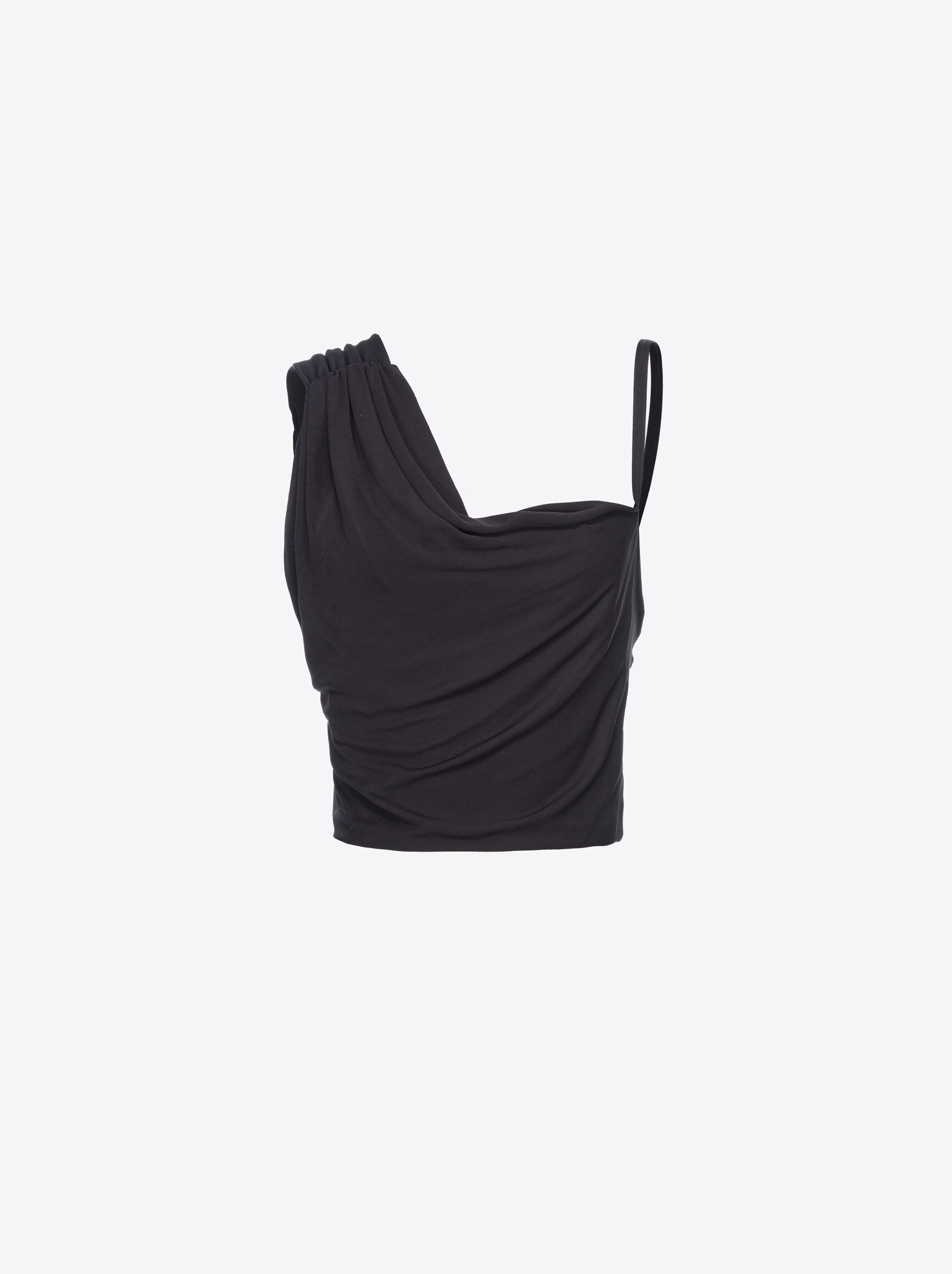 Pinko Asymmetrisches Top aus Interlock-Krepp