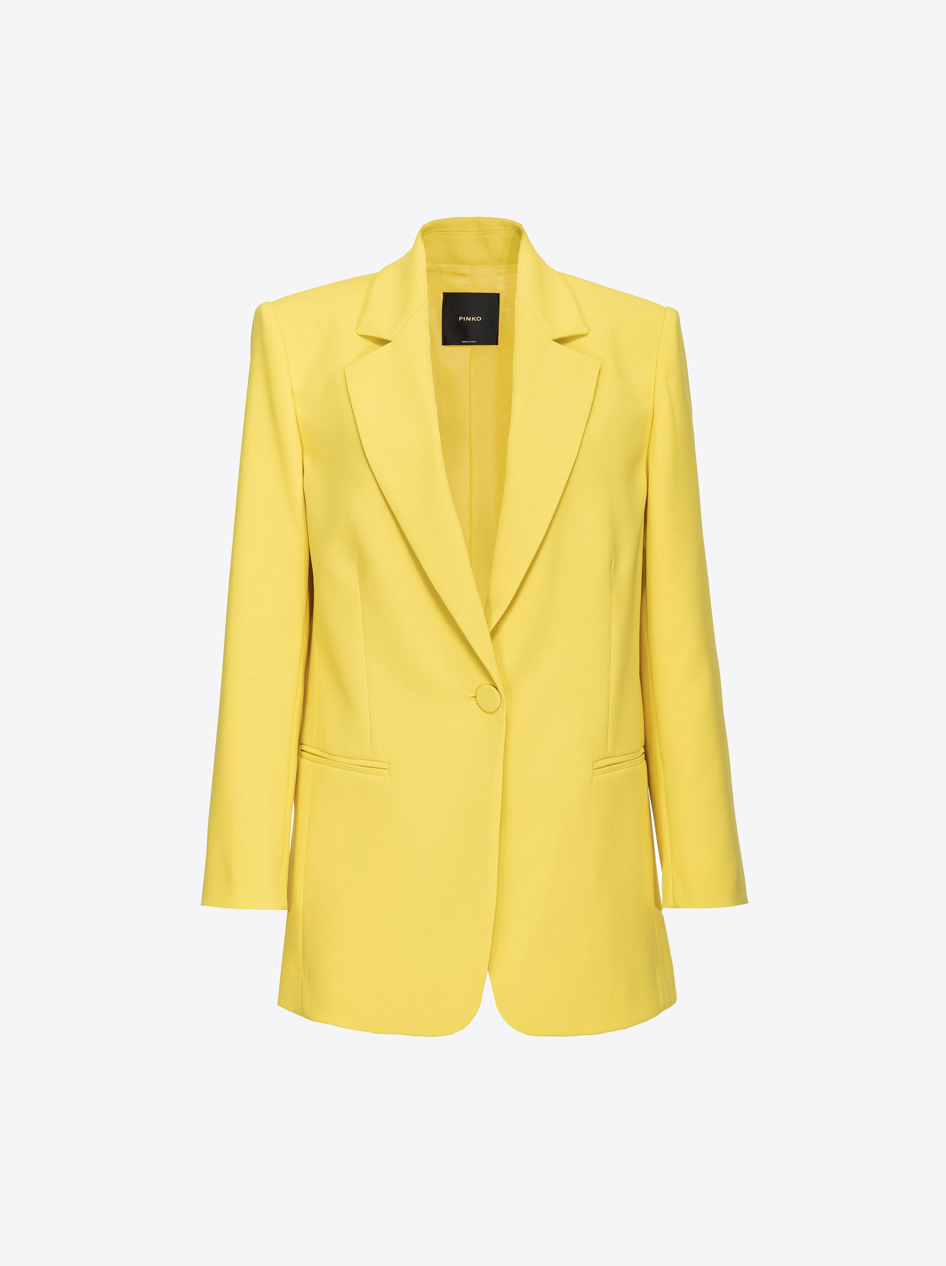 Pinko Blazer Stretch-Crêpe unifarben