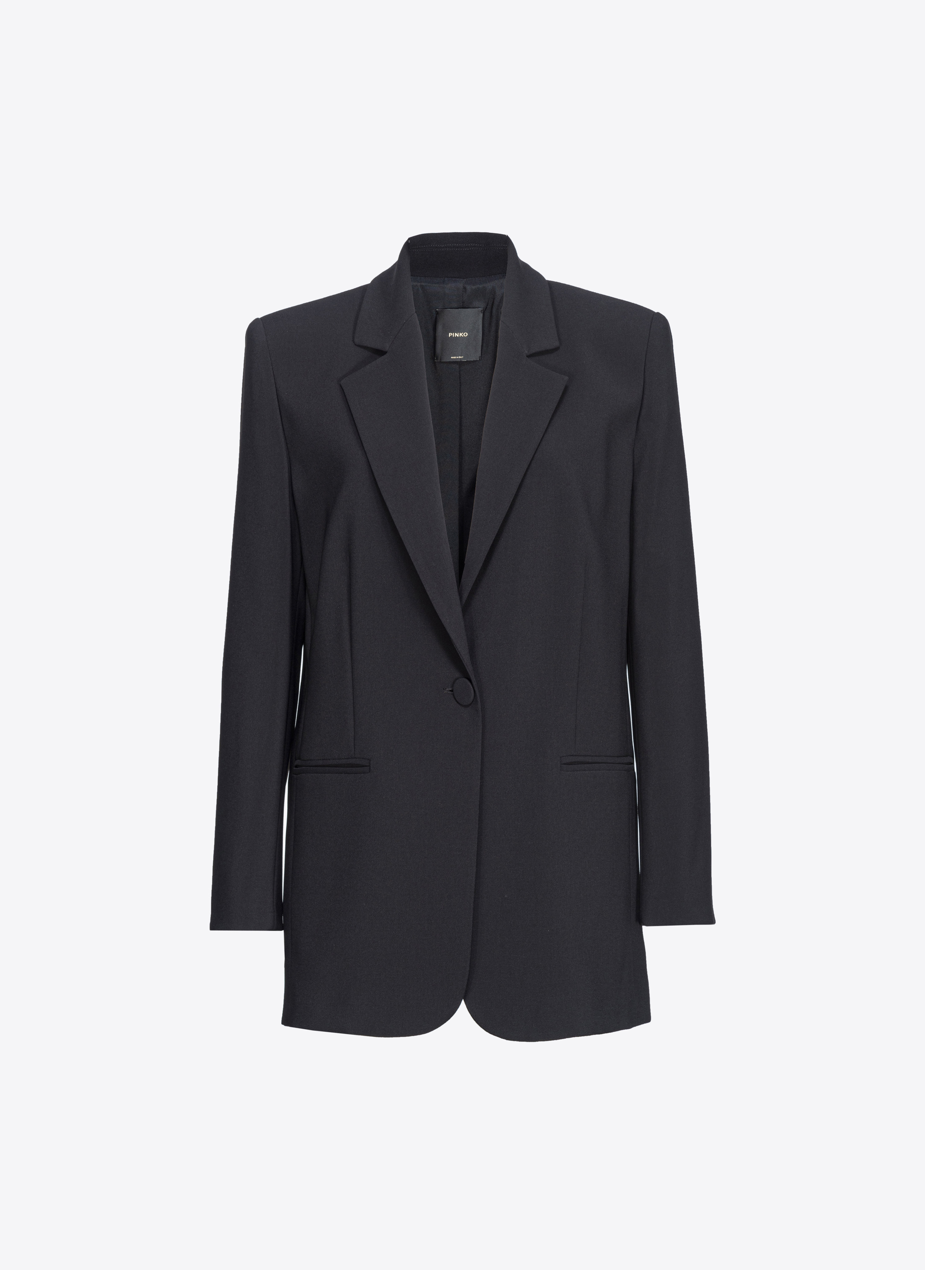 Pinko Blazer Stretch-Crêpe unifarben