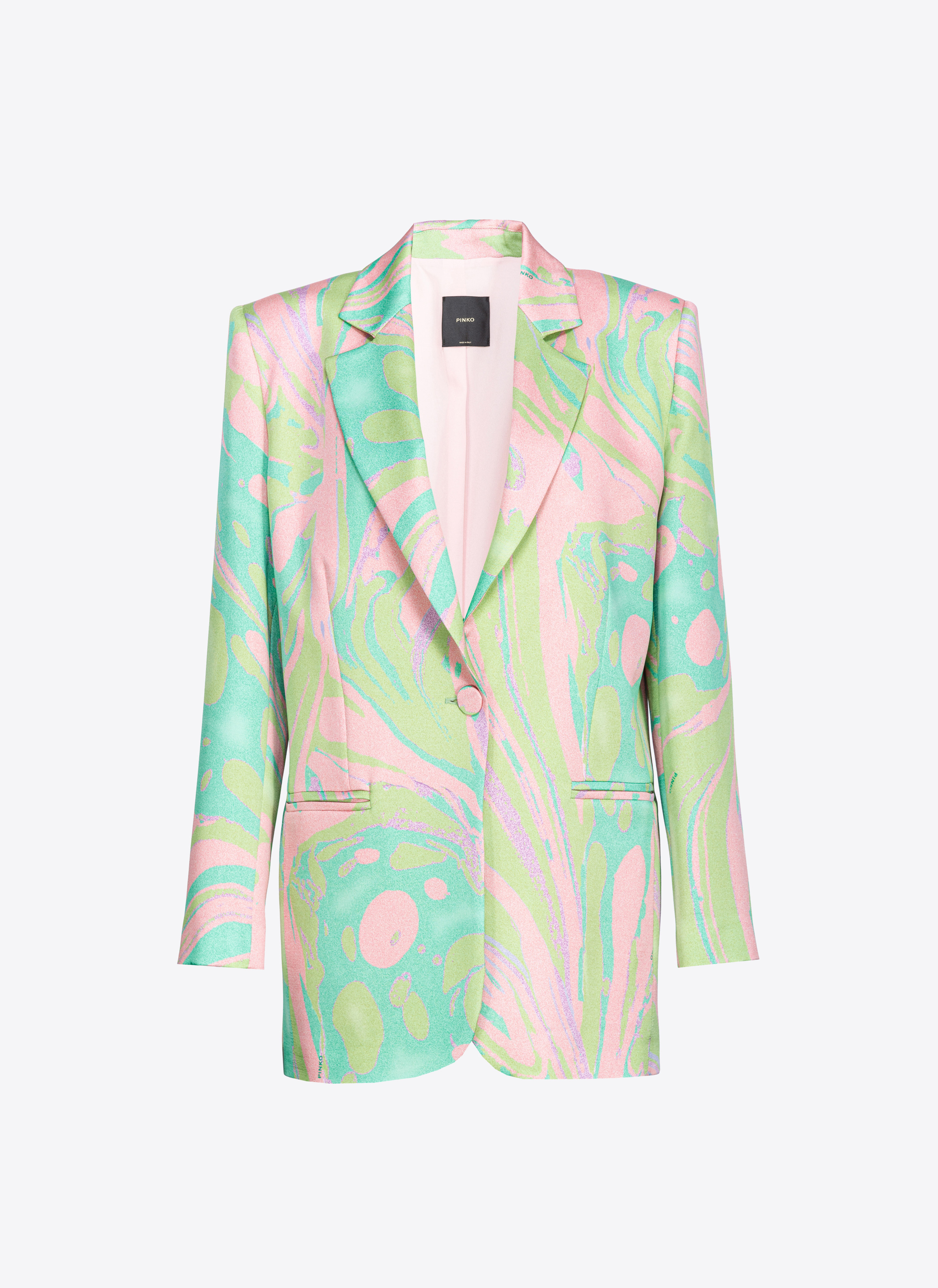 Pinko Blazer Splash-Print