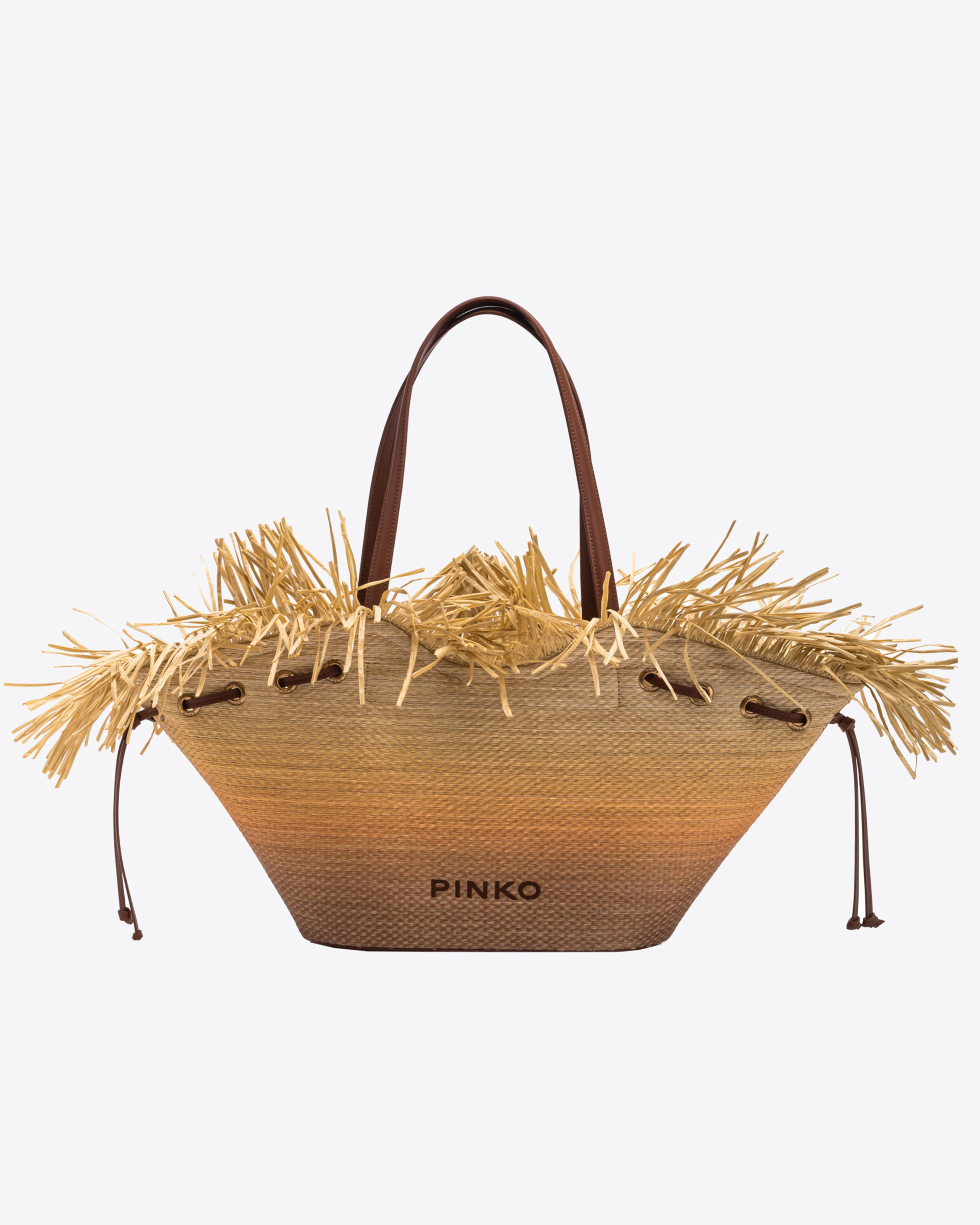 Pinko Extra Pagoda Shopper Bast Farbverlauf