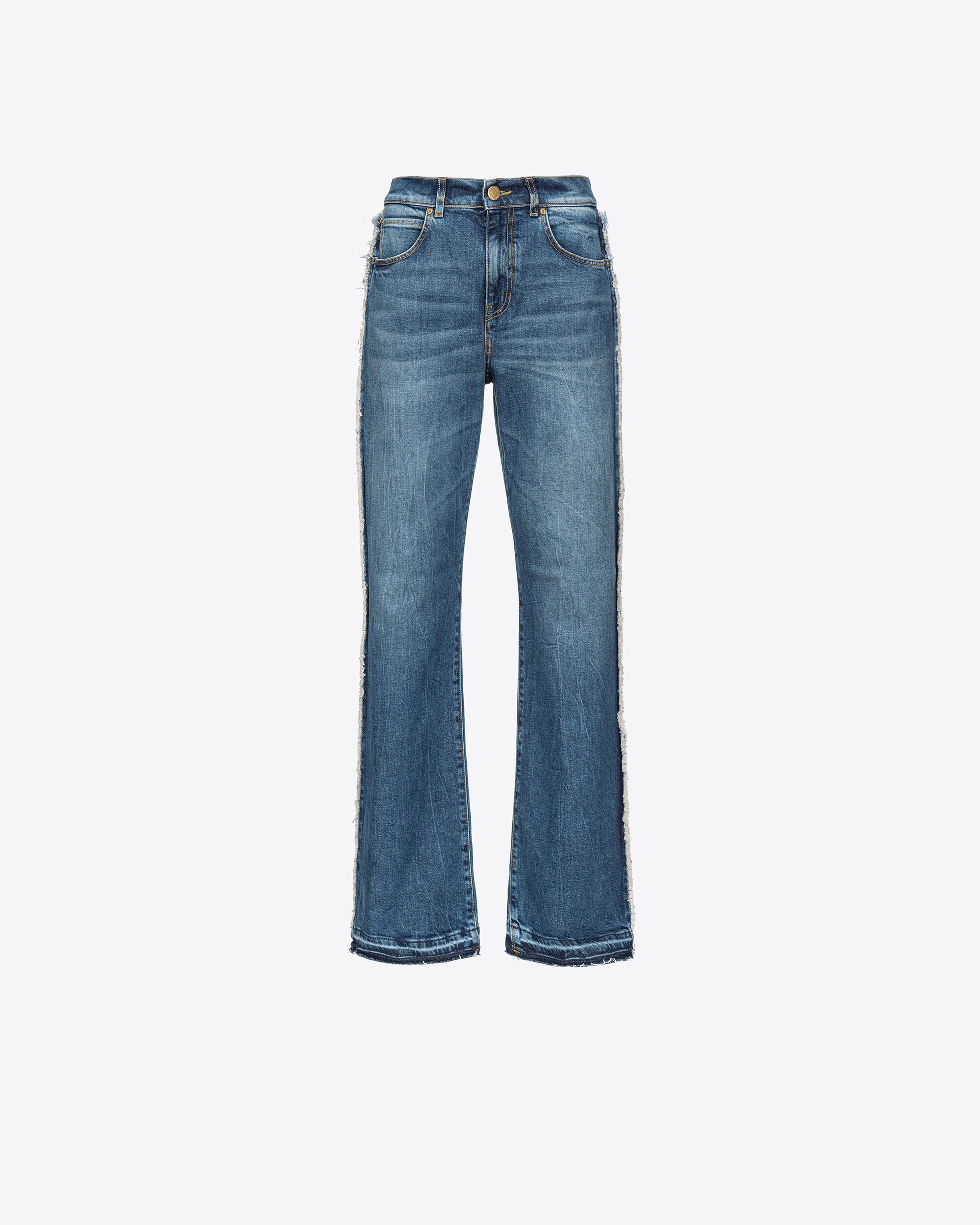 Pinko Wide-Leg-Jeans mit Cut-out