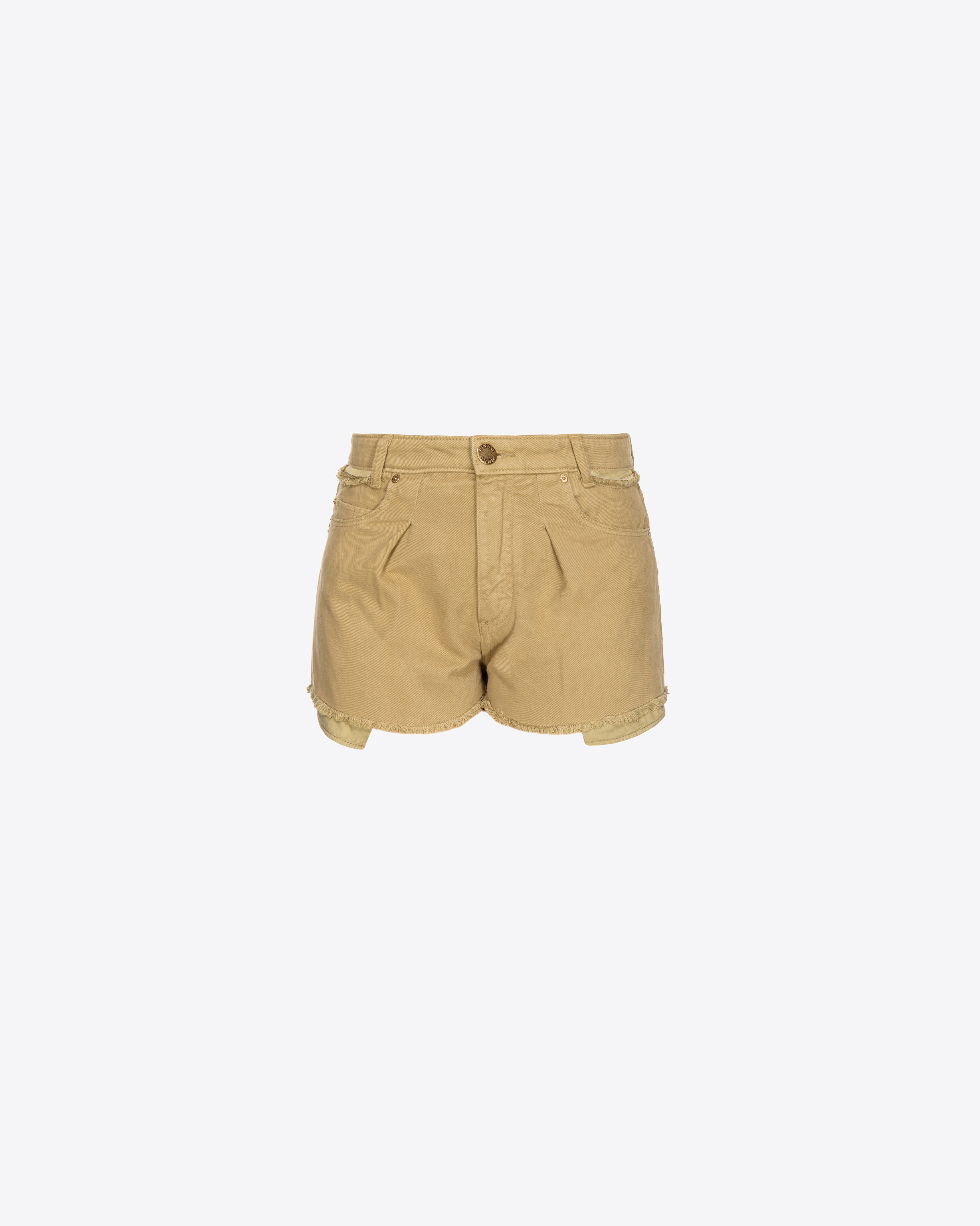 Pinko Shorts aus Baumwoll-Bull