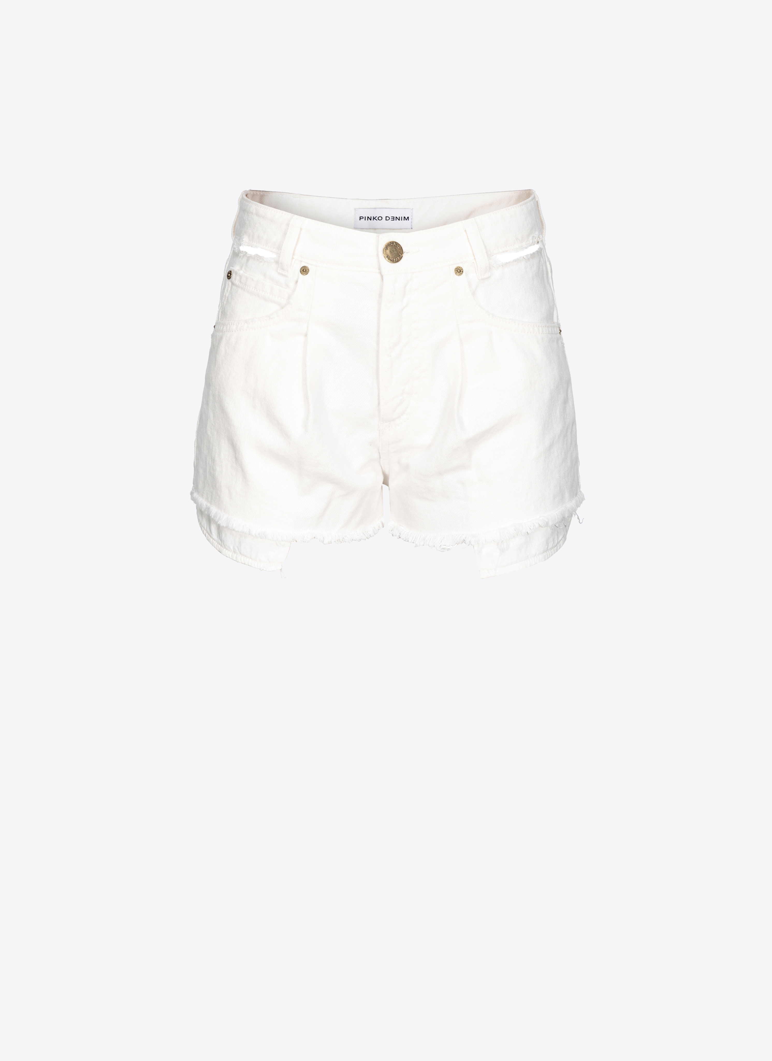 Pinko Shorts aus Baumwoll-Bull