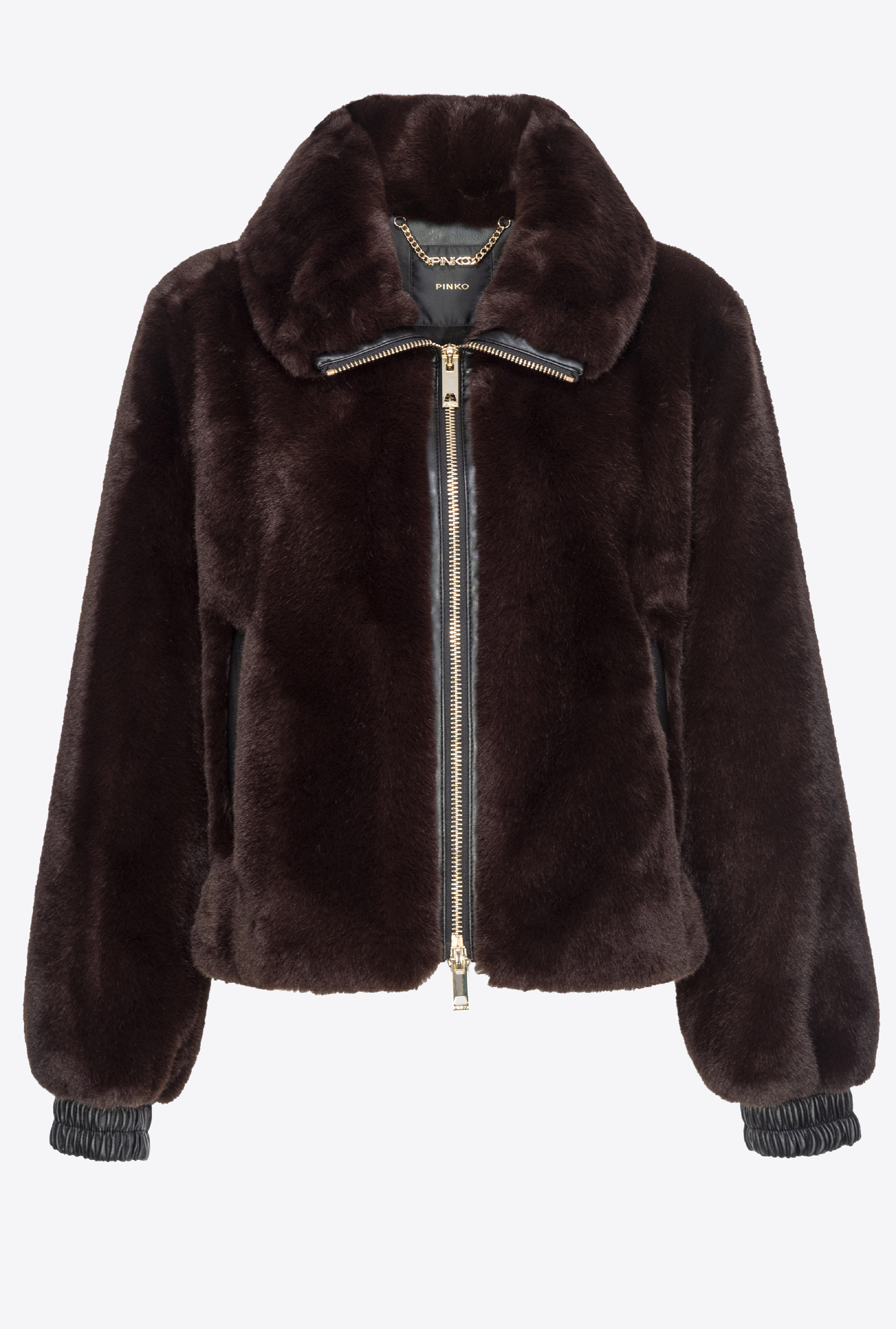 Eco fur Bomber Monogram