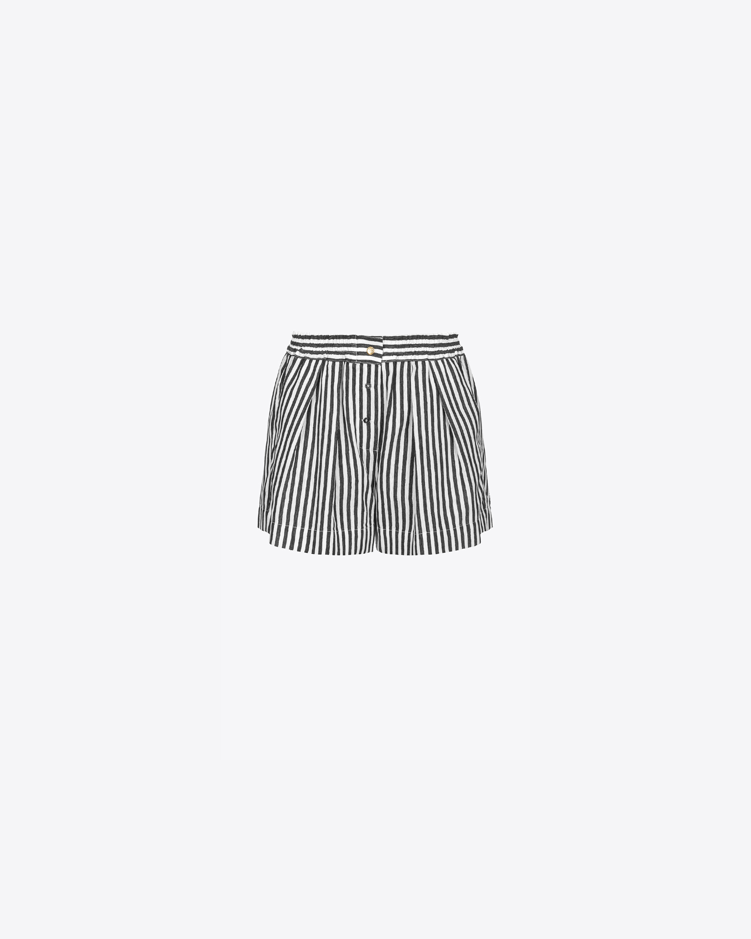 Pinko Shorts fein gestreift