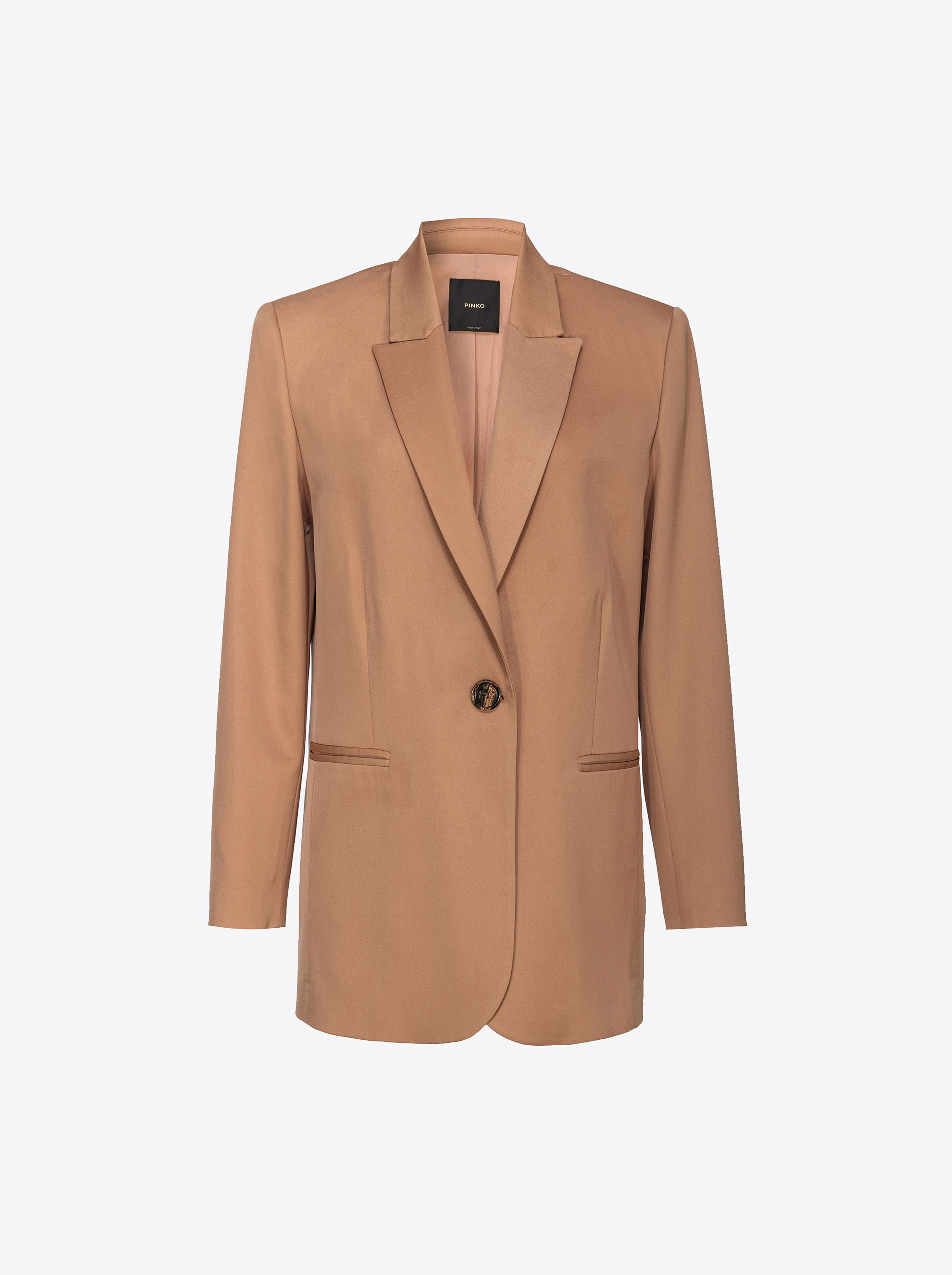 Pinko Blazer aus mattem Satin