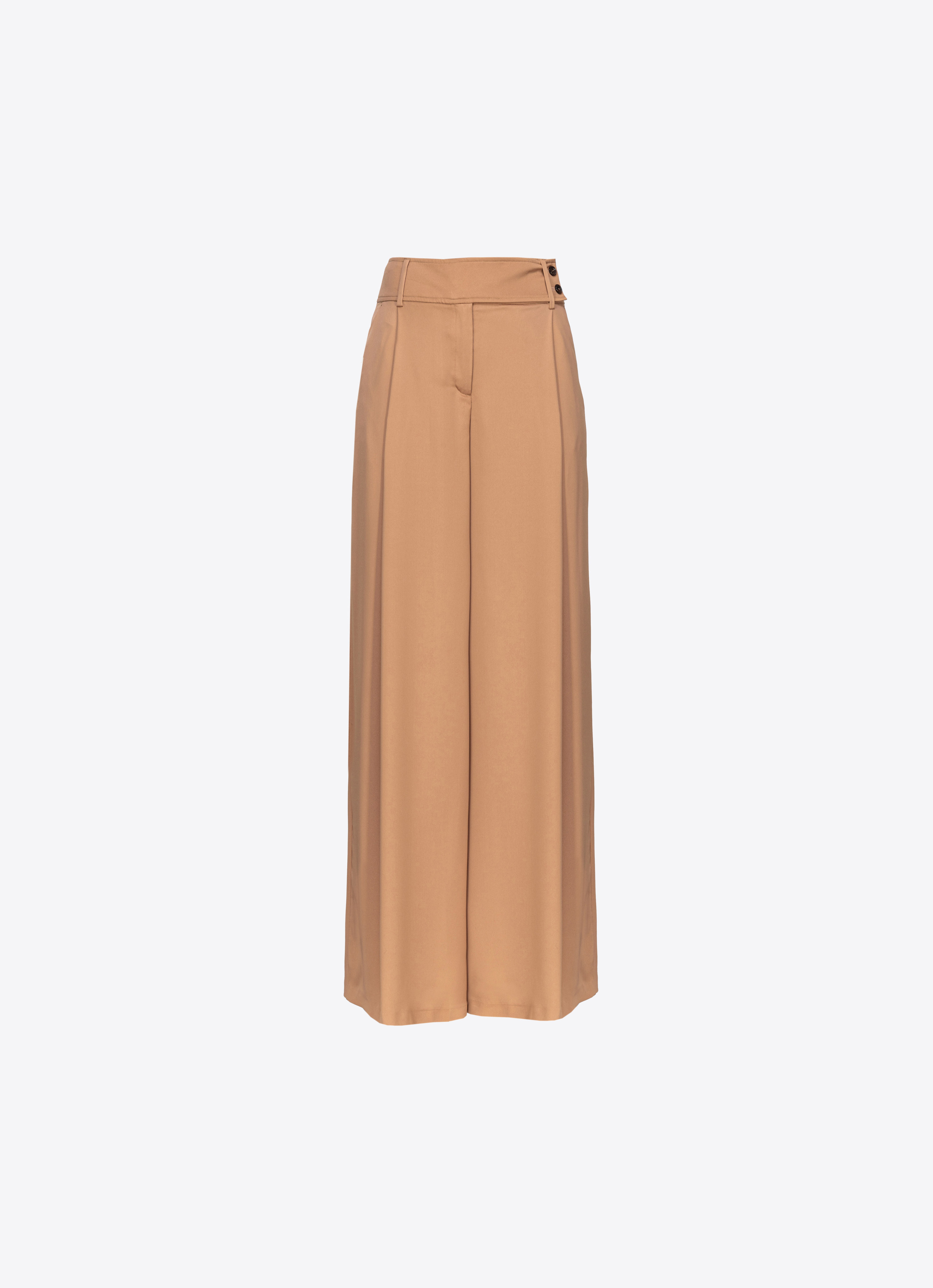 Pinko Palazzo-Hose aus mattem Satin