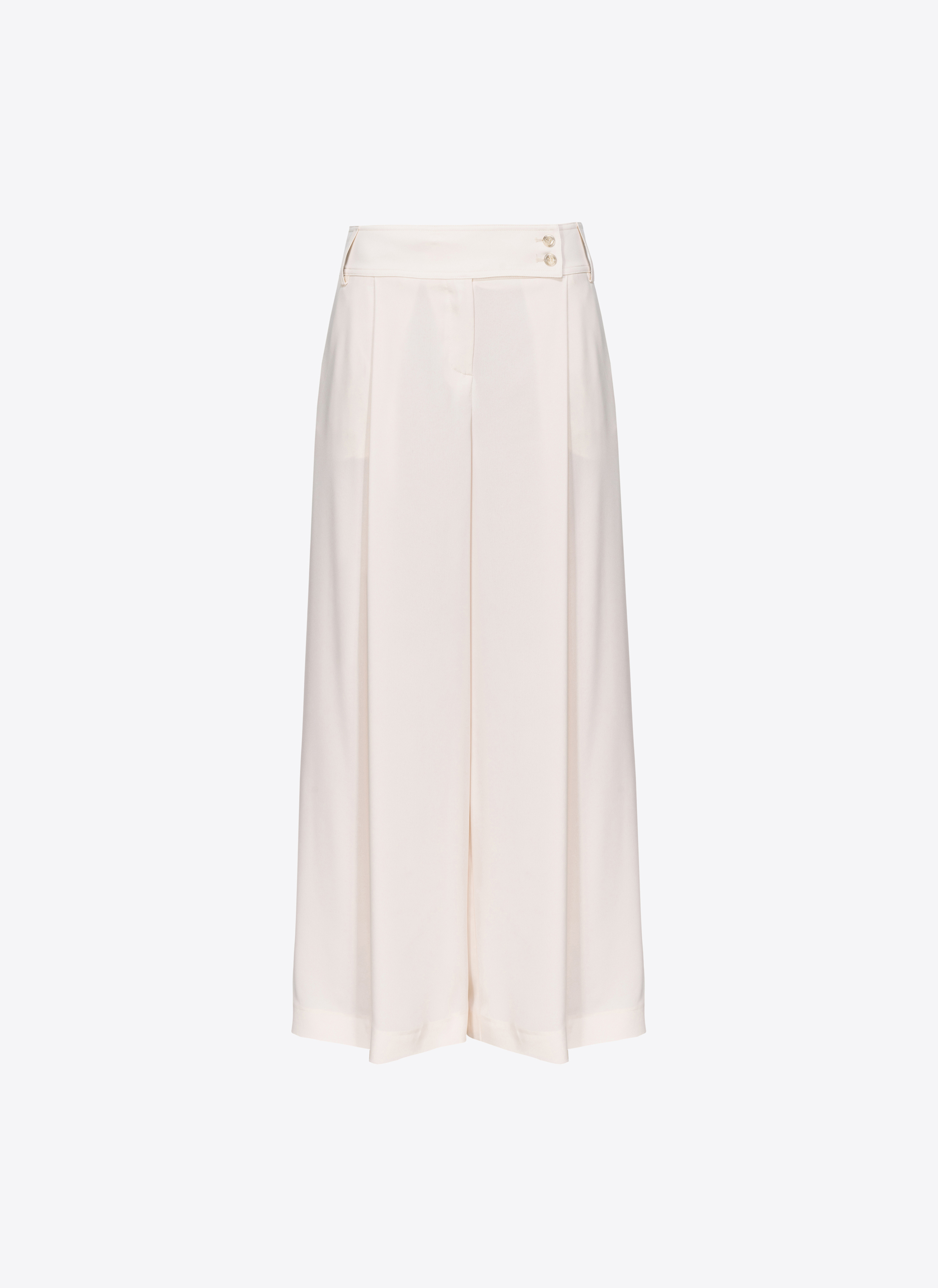 Pinko Palazzo-Hose aus mattem Satin