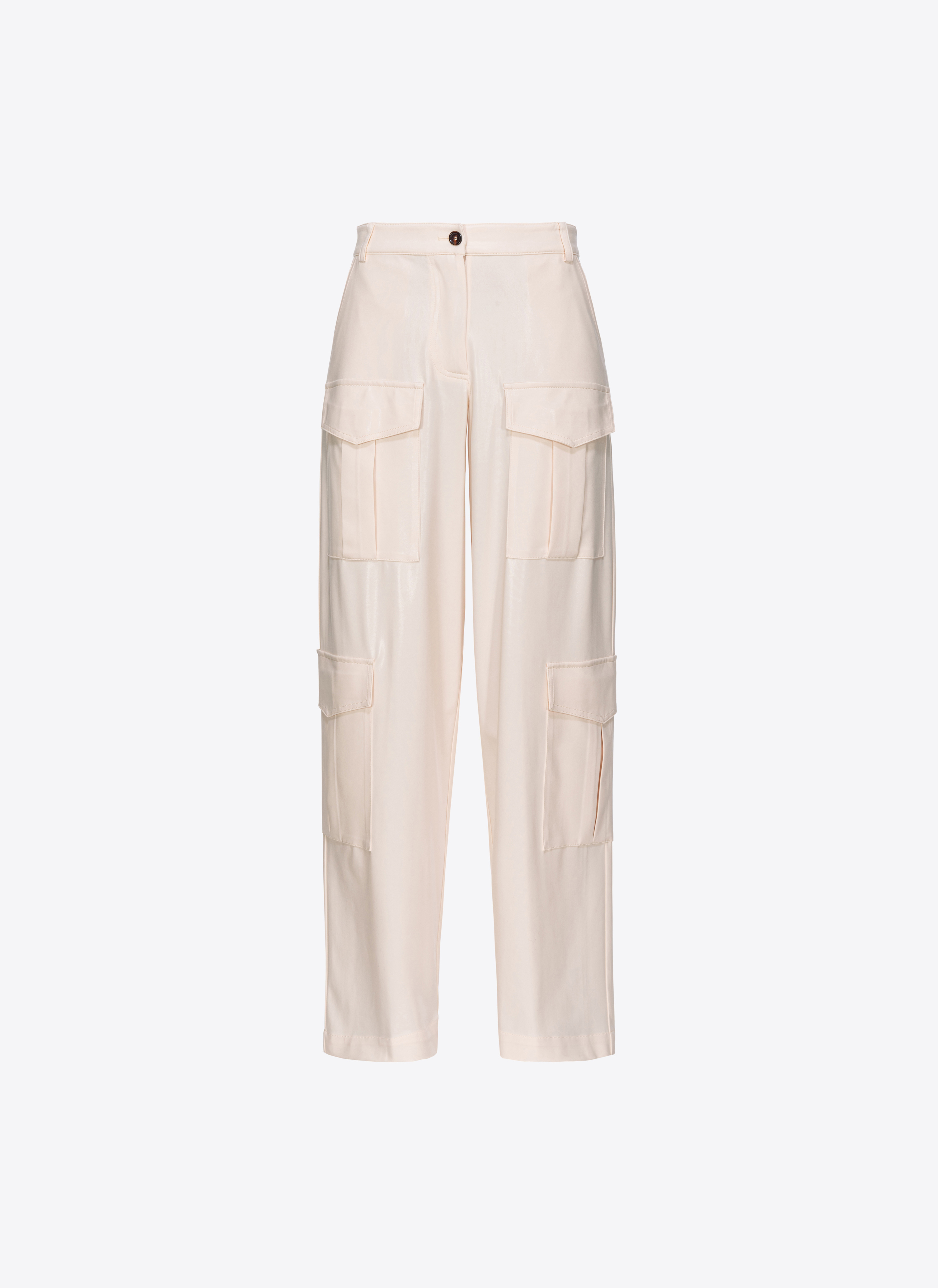 Pinko Cargohose in Wet-Optik