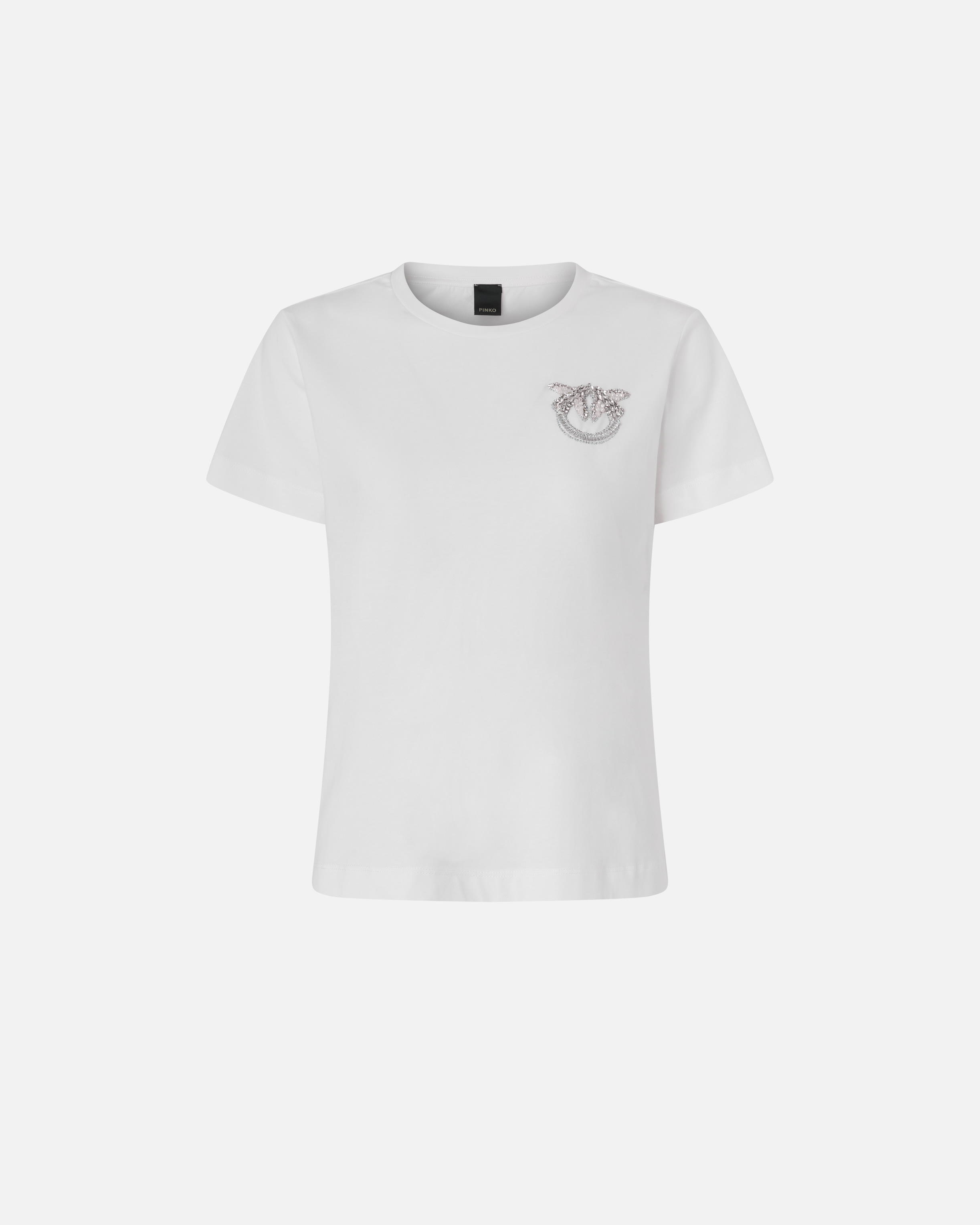 Tシャツ・カットソー PINKO Woman T-Shirt White 104952A2GA Z05 104603A2D7-Z05-AA01