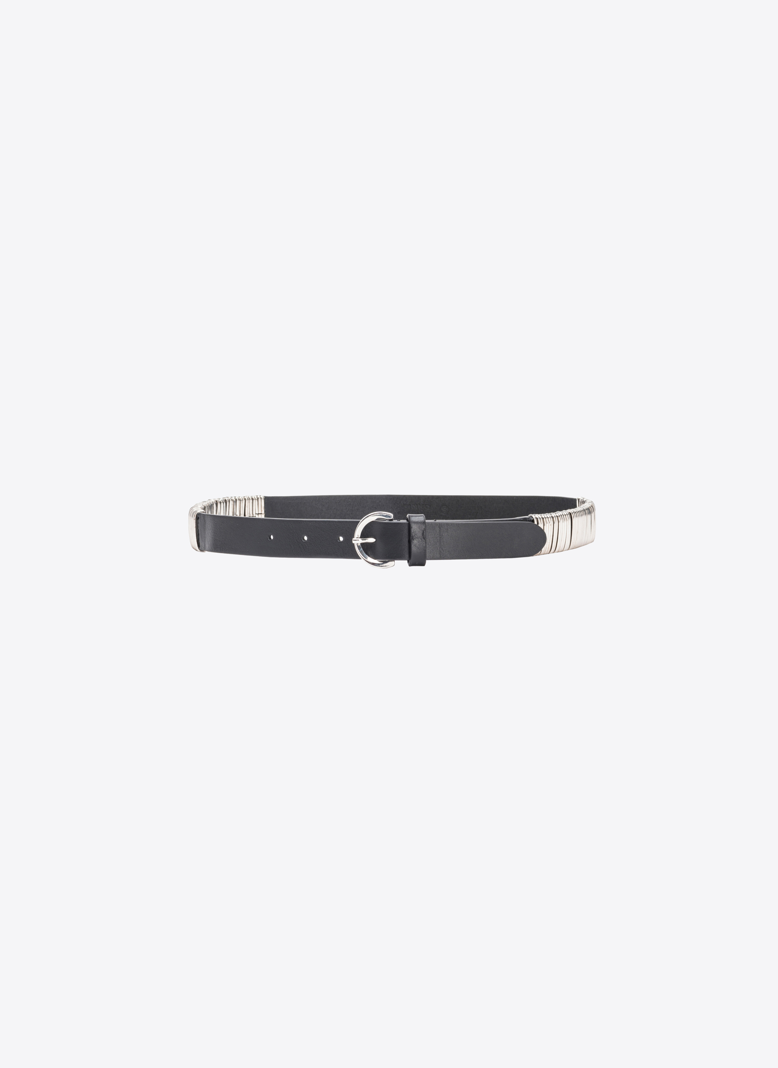 Belt with metal loops, 2.5cm PINKO → Shop Online