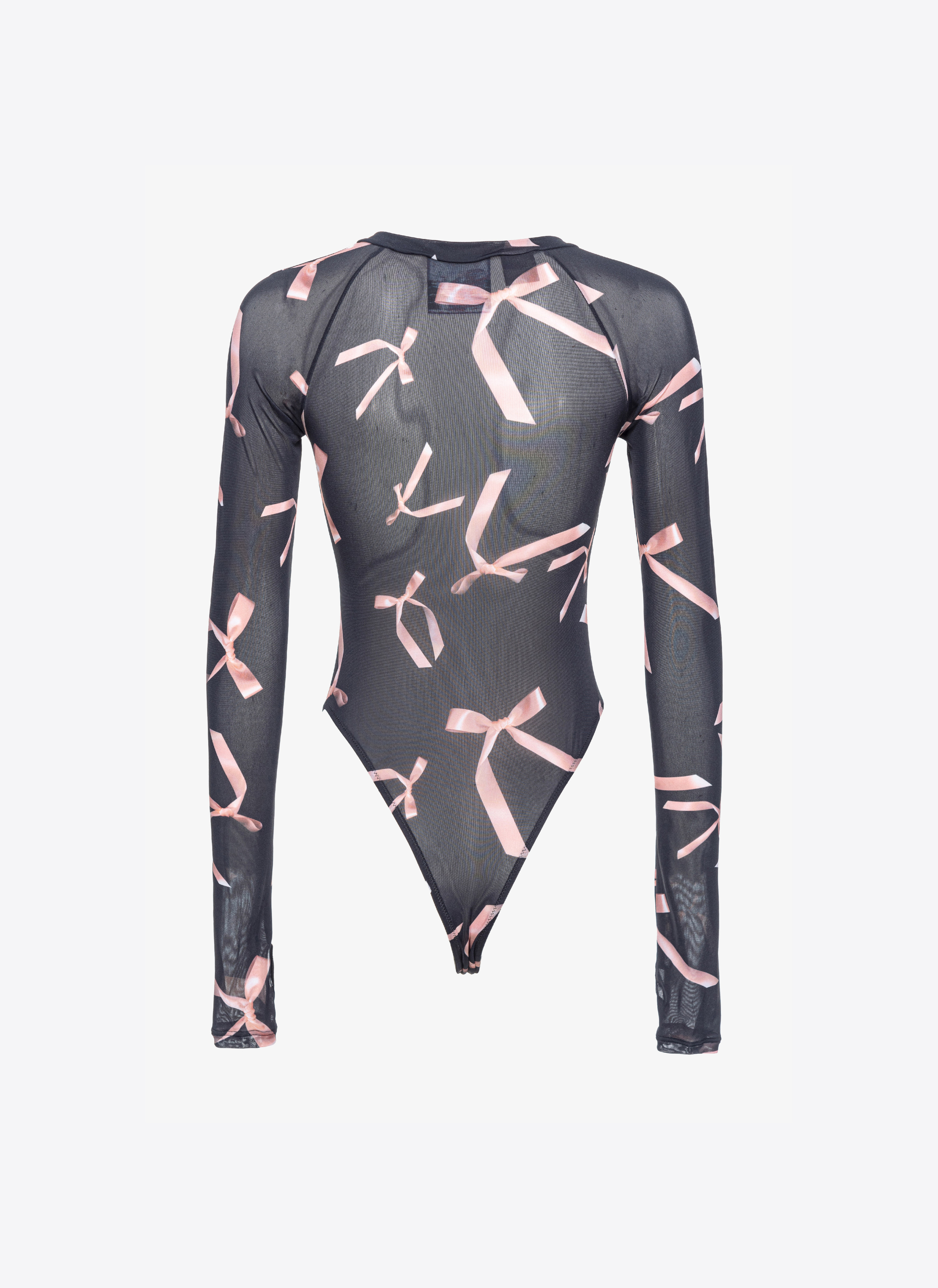 Shop Pinko Body Imprimé Nauds Reimagine  By Patrick Mcdowell In Noir/rose