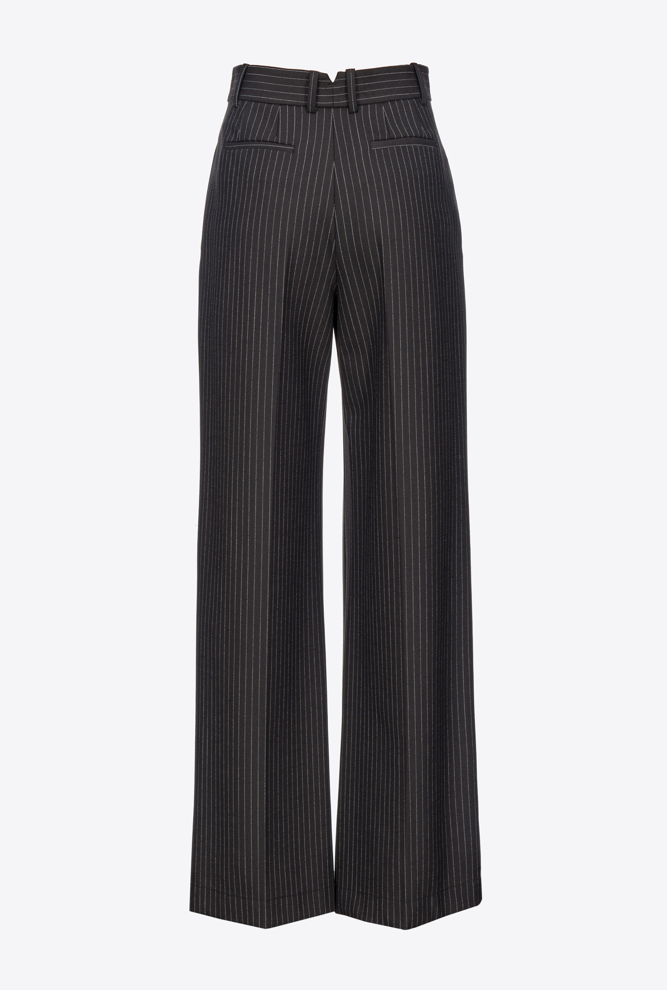 Pinstriped palazzo trousers PINKO → Shop Online