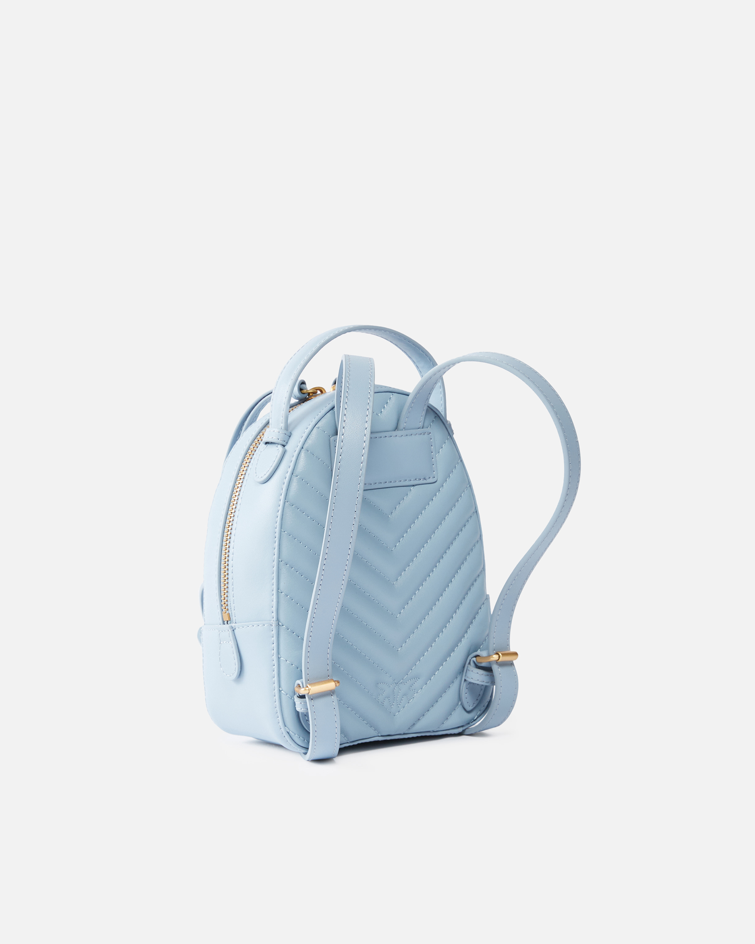 Мини-рюкзак Love Bag из стеганой кожи - lightblue - large